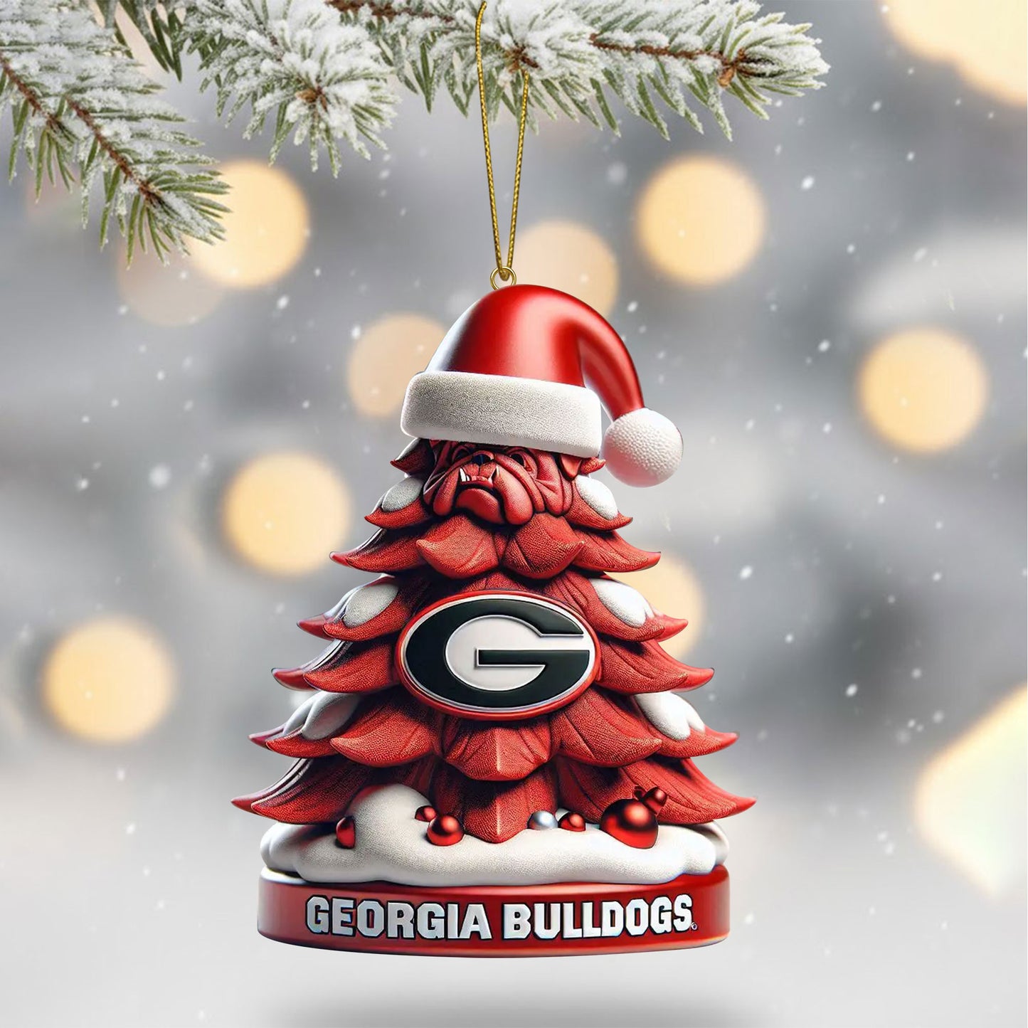 COMBO GGBD CHRISTMAS TREE TOPPER WITH ORNAMENT DAT