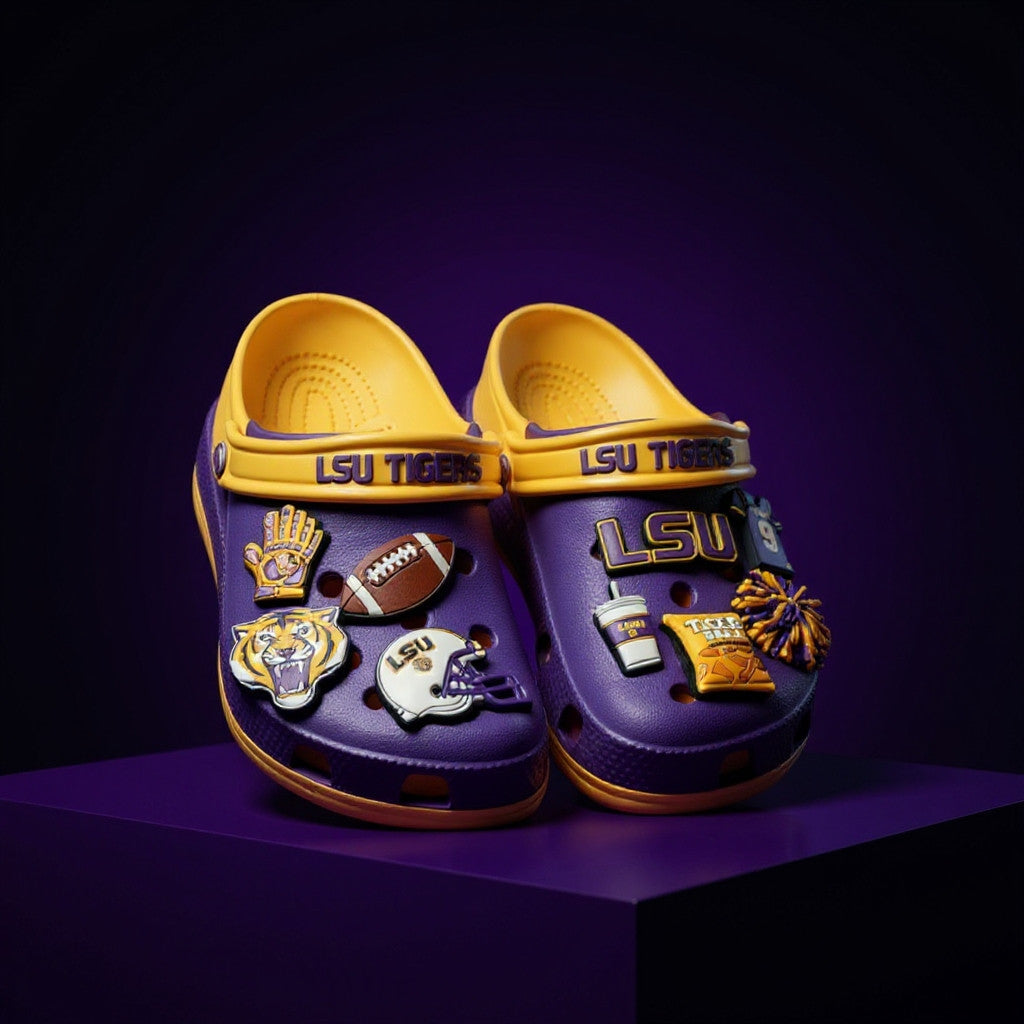 PREMIUM LSU CLOGS HTTT
