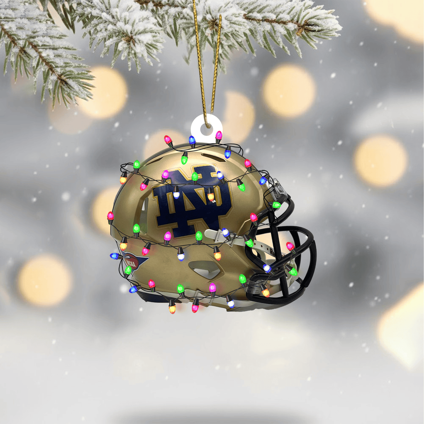 COMBO NDFI CHRISTMAS TREE TOPPER WITH ORNAMENT DAT