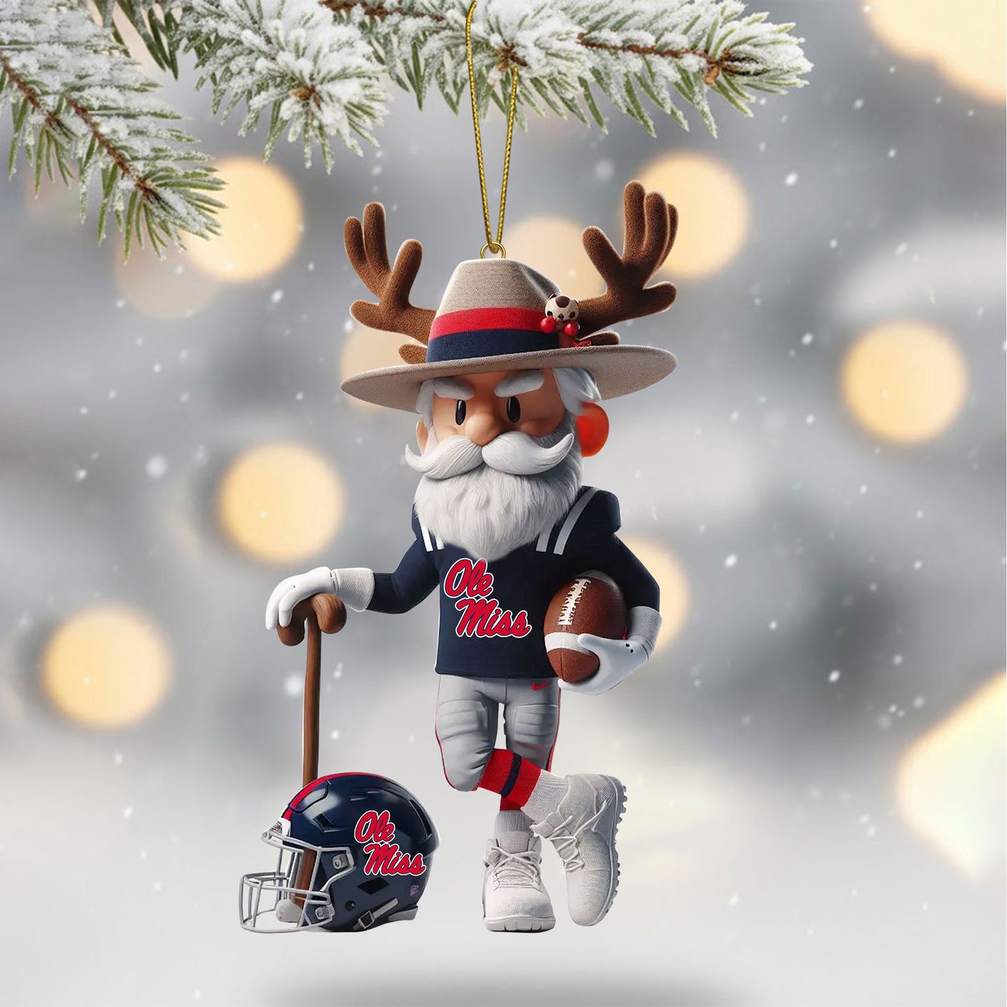 COMBO OMR CHRISTMAS TREE TOPPER WITH ORNAMENT DAT