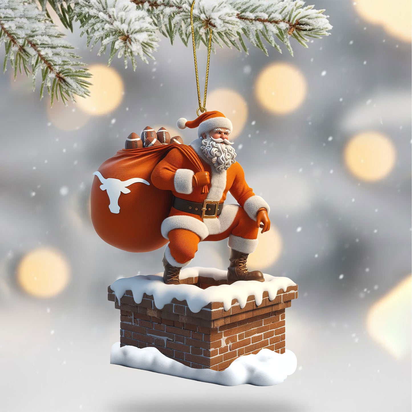 COMBO TLS CHRISTMAS TREE TOPPER WITH ORNAMENT DAT