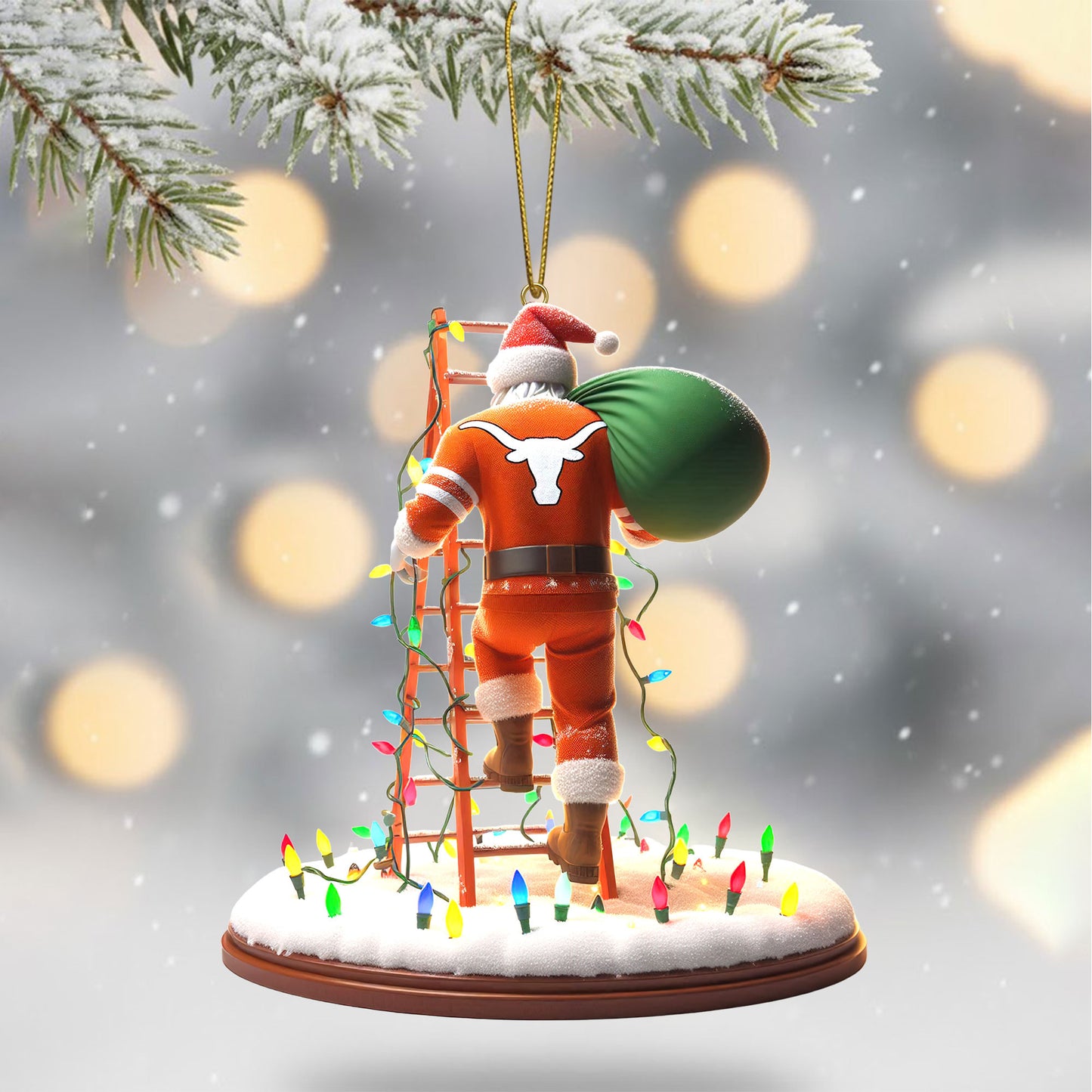 COMBO TLS CHRISTMAS TREE TOPPER WITH ORNAMENT DAT