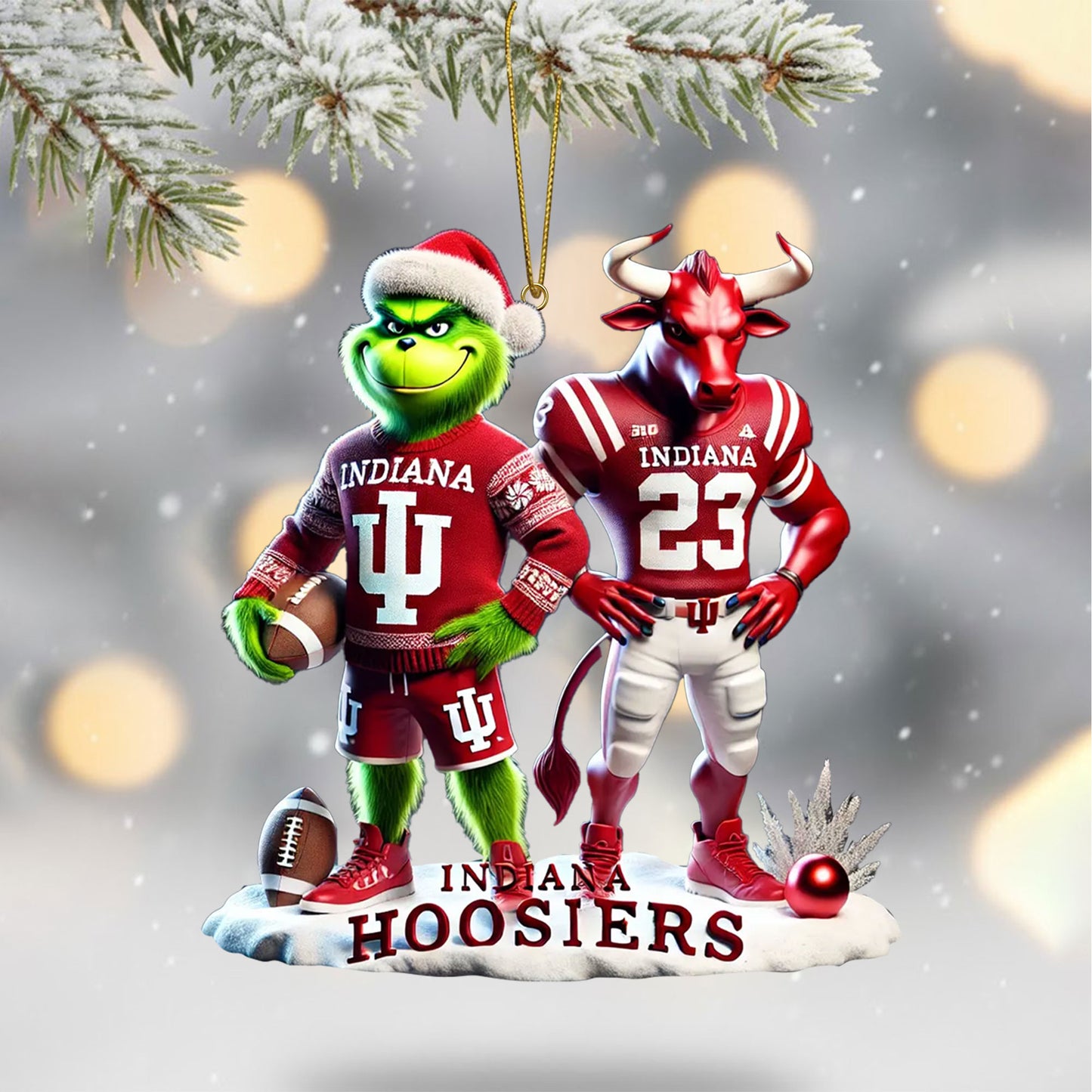 COMBO IDH CHRISTMAS TREE TOPPER WITH ORNAMENT DAT