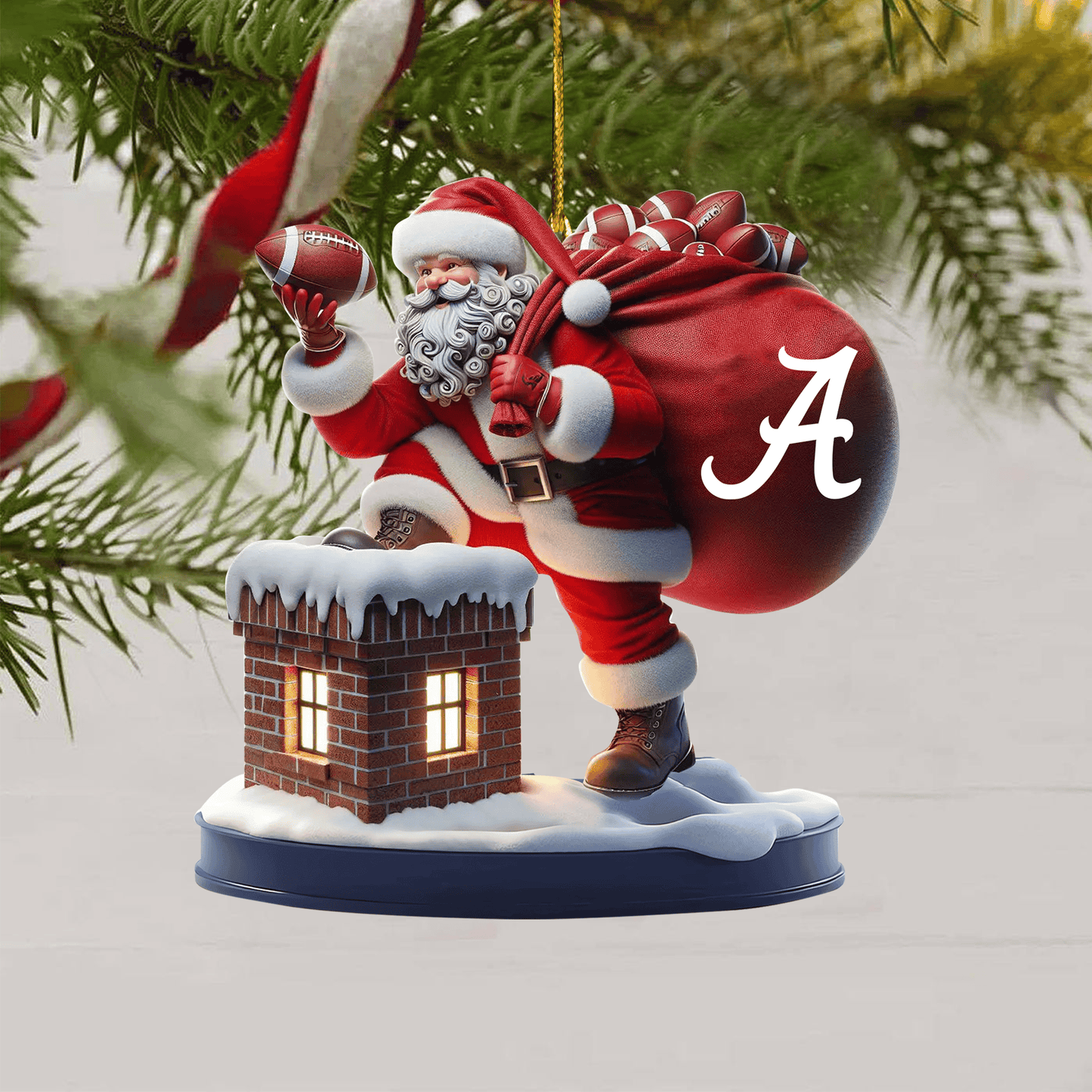 COMBO ACT CHRISTMAS TREE TOPPER WITH ORNAMENT DAT