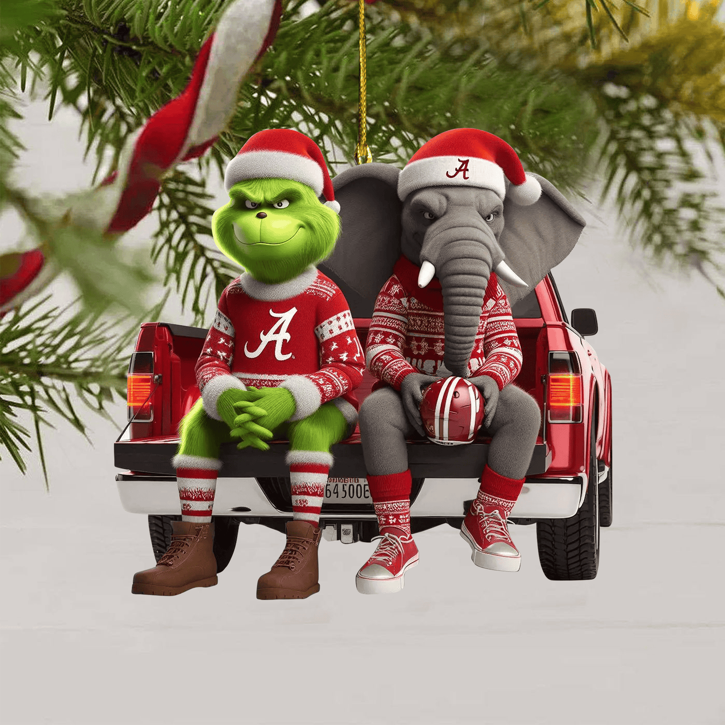 COMBO ACT CHRISTMAS TREE TOPPER WITH ORNAMENT DAT