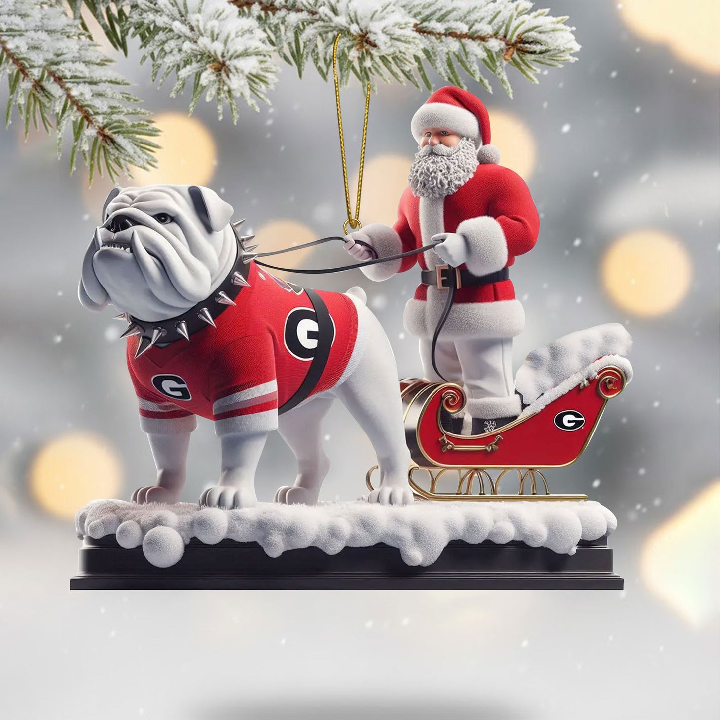 COMBO GGBD CHRISTMAS TREE TOPPER WITH ORNAMENT DAT