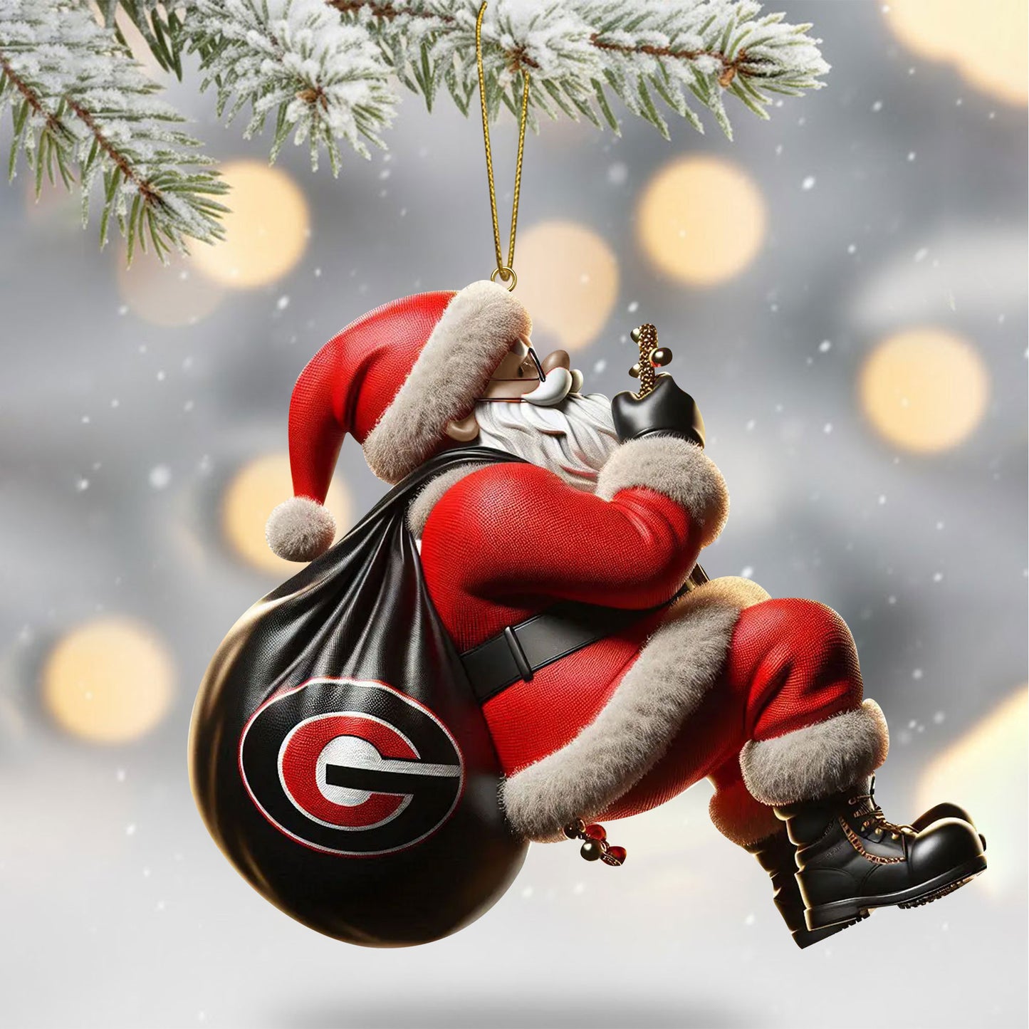 COMBO GGBD CHRISTMAS TREE TOPPER WITH ORNAMENT DAT