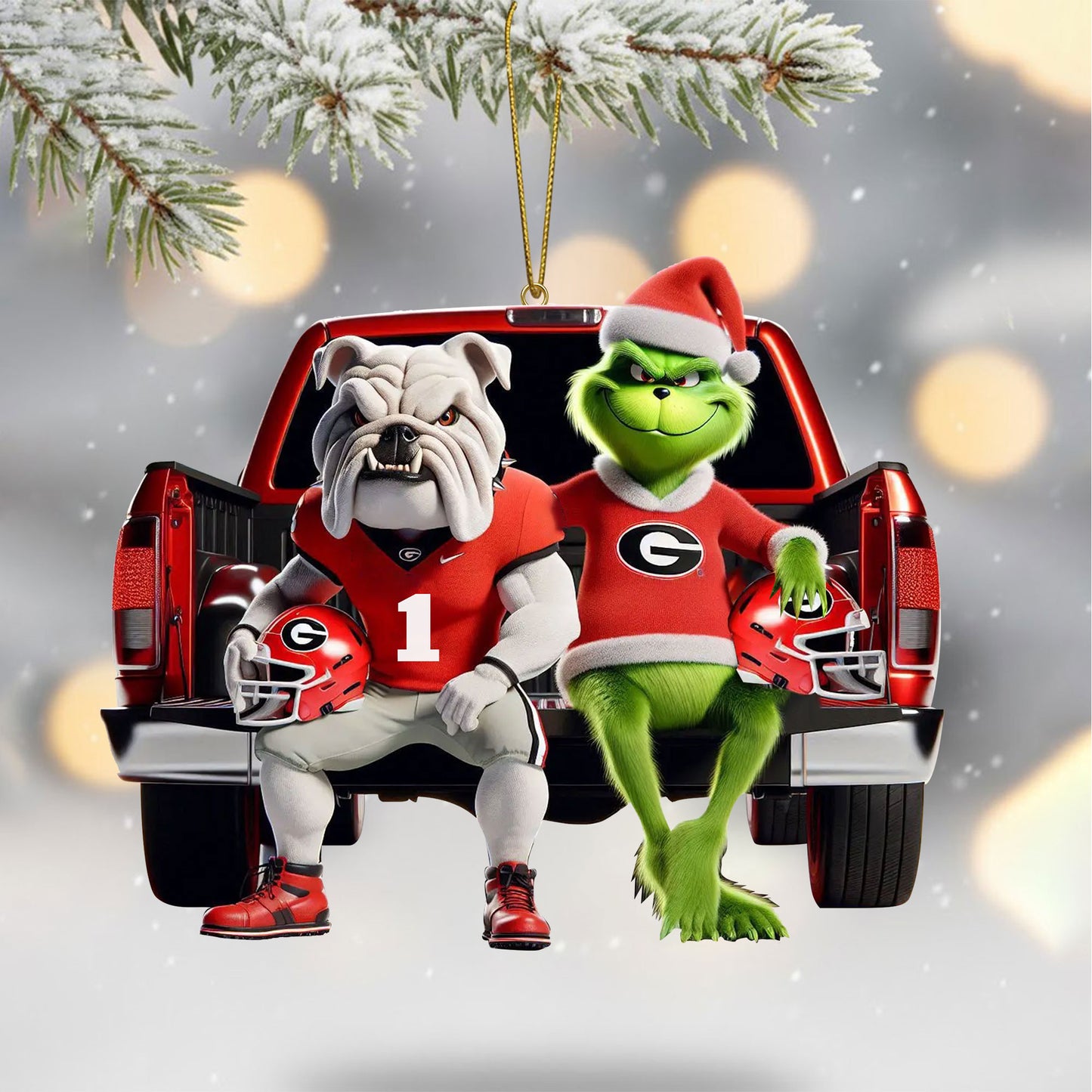 COMBO GGBD CHRISTMAS TREE TOPPER WITH ORNAMENT DAT