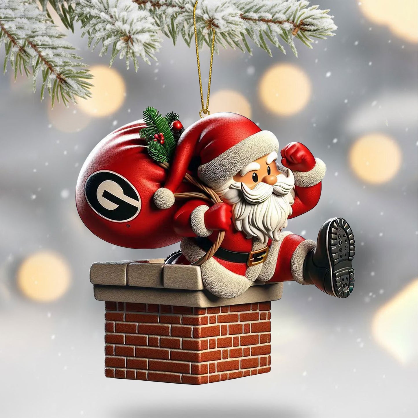 COMBO GGBD CHRISTMAS TREE TOPPER WITH ORNAMENT DAT