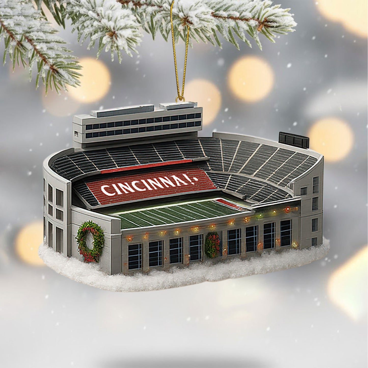 COMBO CCBC CHRISTMAS TREE TOPPER WITH ORNAMENT DAT