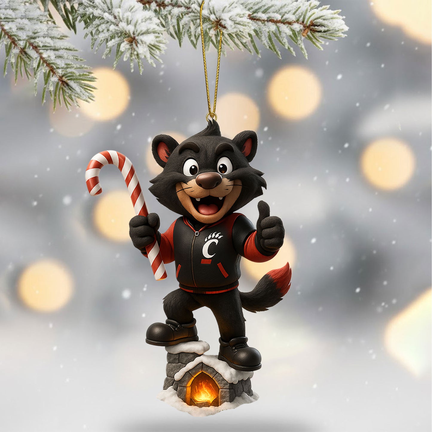 COMBO CCBC CHRISTMAS TREE TOPPER WITH ORNAMENT DAT