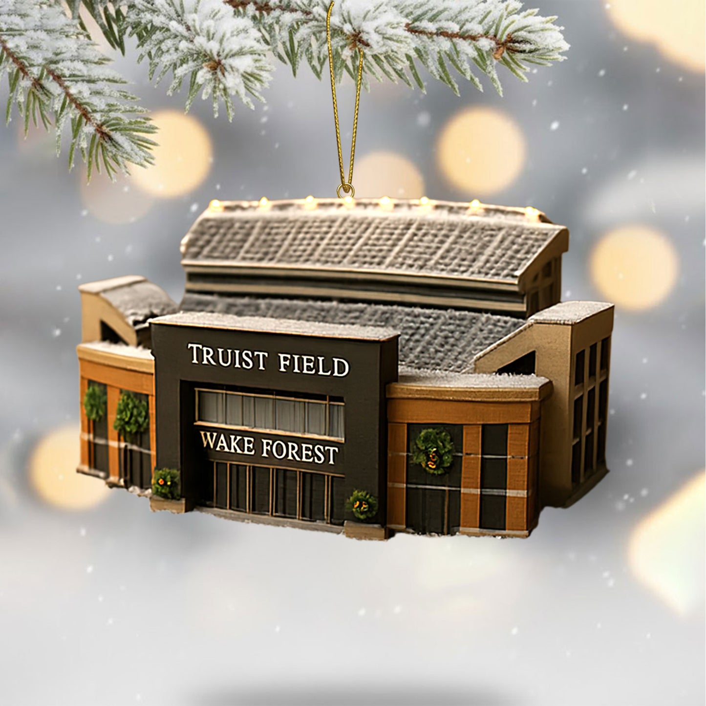 COMBO WFDD CHRISTMAS TREE TOPPER WITH ORNAMENT DAT