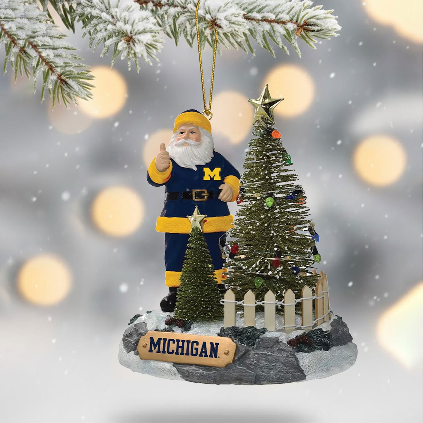 COMBO MWR CHRISTMAS TREE TOPPER WITH ORNAMENT DAT