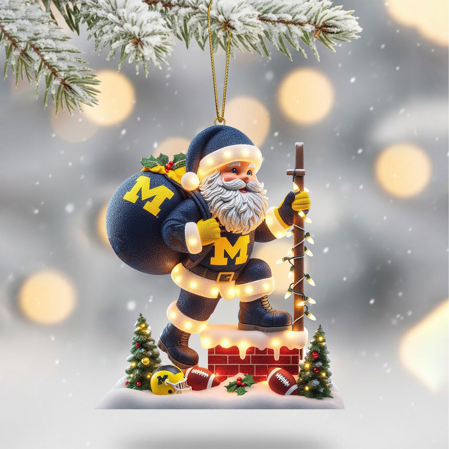 COMBO MWR CHRISTMAS TREE TOPPER WITH ORNAMENT DAT