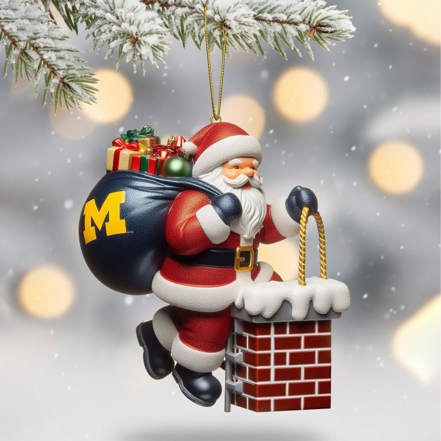 COMBO MWR CHRISTMAS TREE TOPPER WITH ORNAMENT DAT