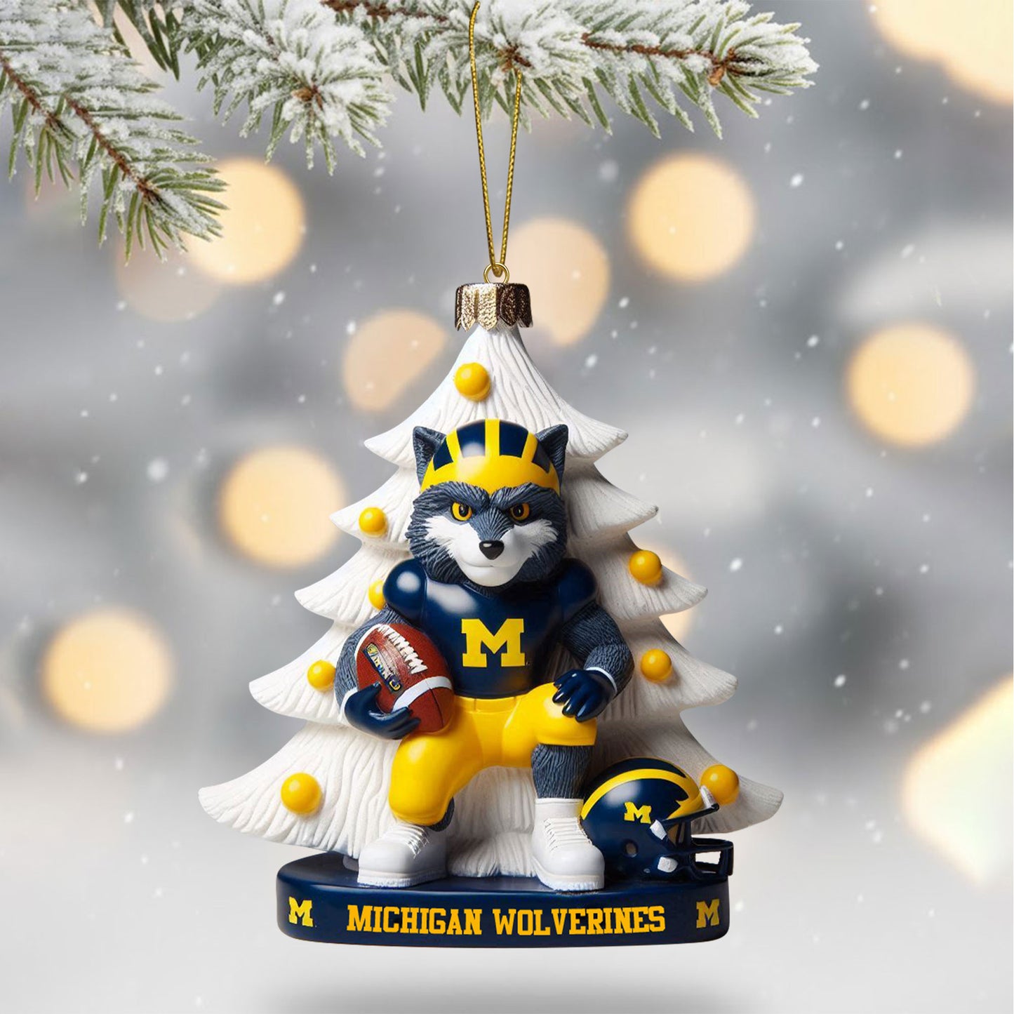 COMBO MWR CHRISTMAS TREE TOPPER WITH ORNAMENT DAT