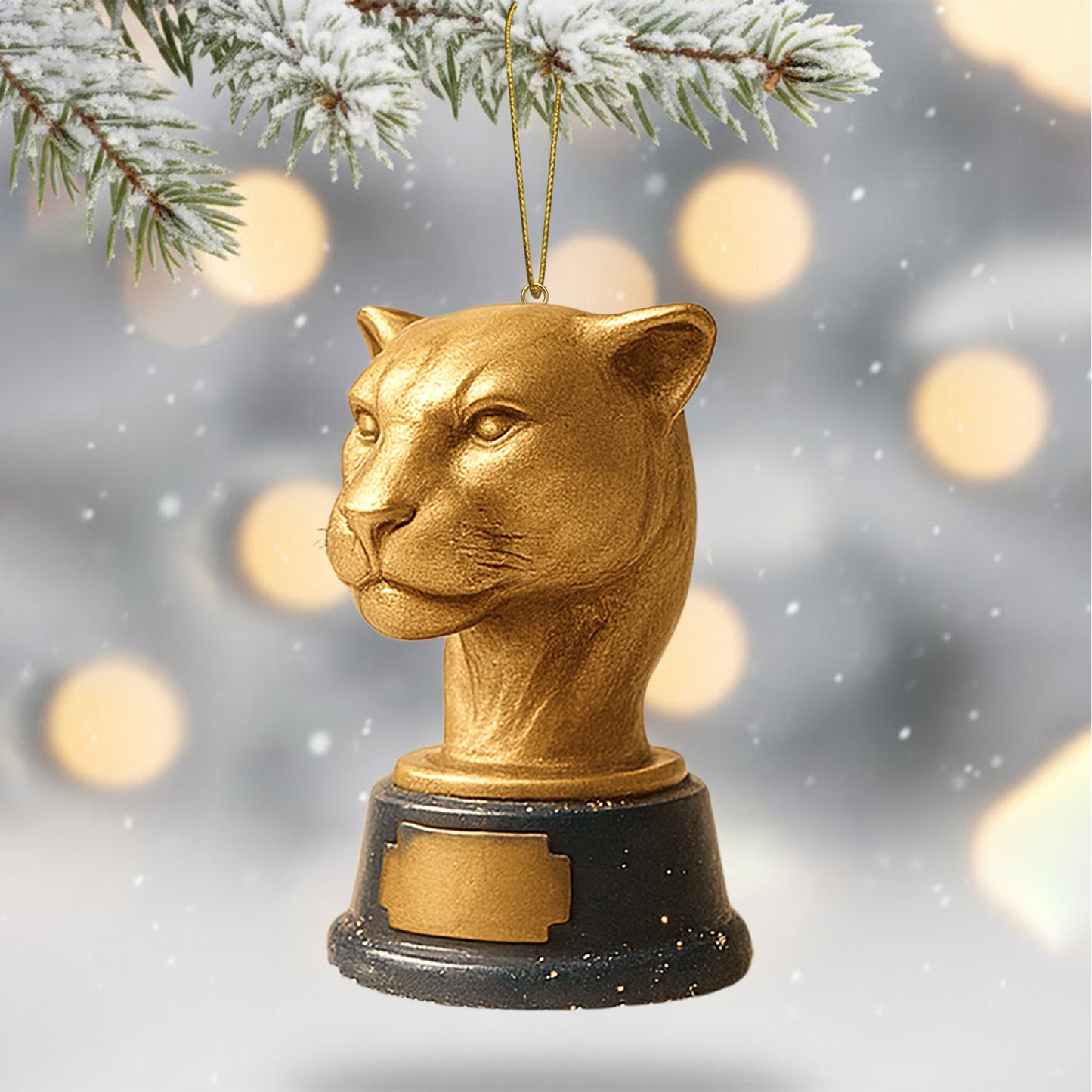 COMBO PITTS CHRISTMAS TREE TOPPER WITH ORNAMENT DAT