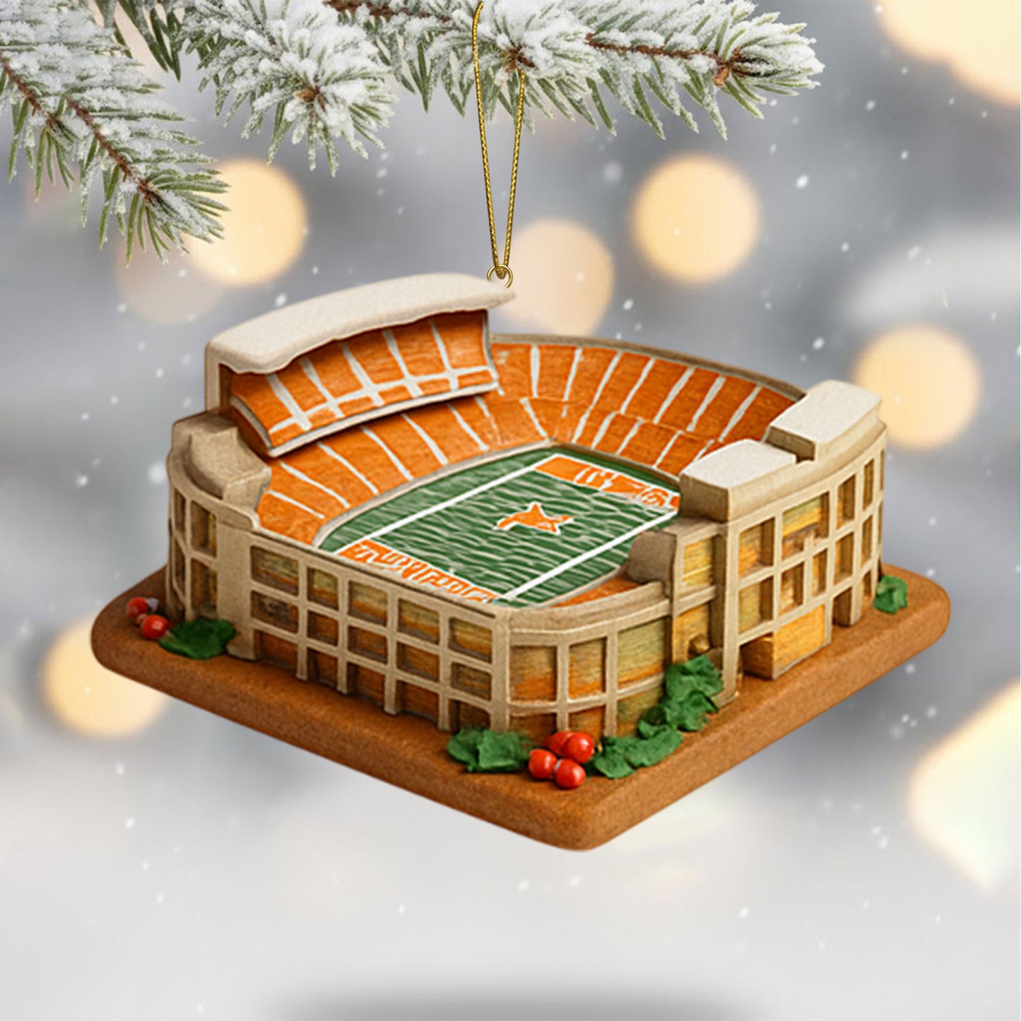 COMBO TVF CHRISTMAS TREE TOPPER WITH ORNAMENT DAT