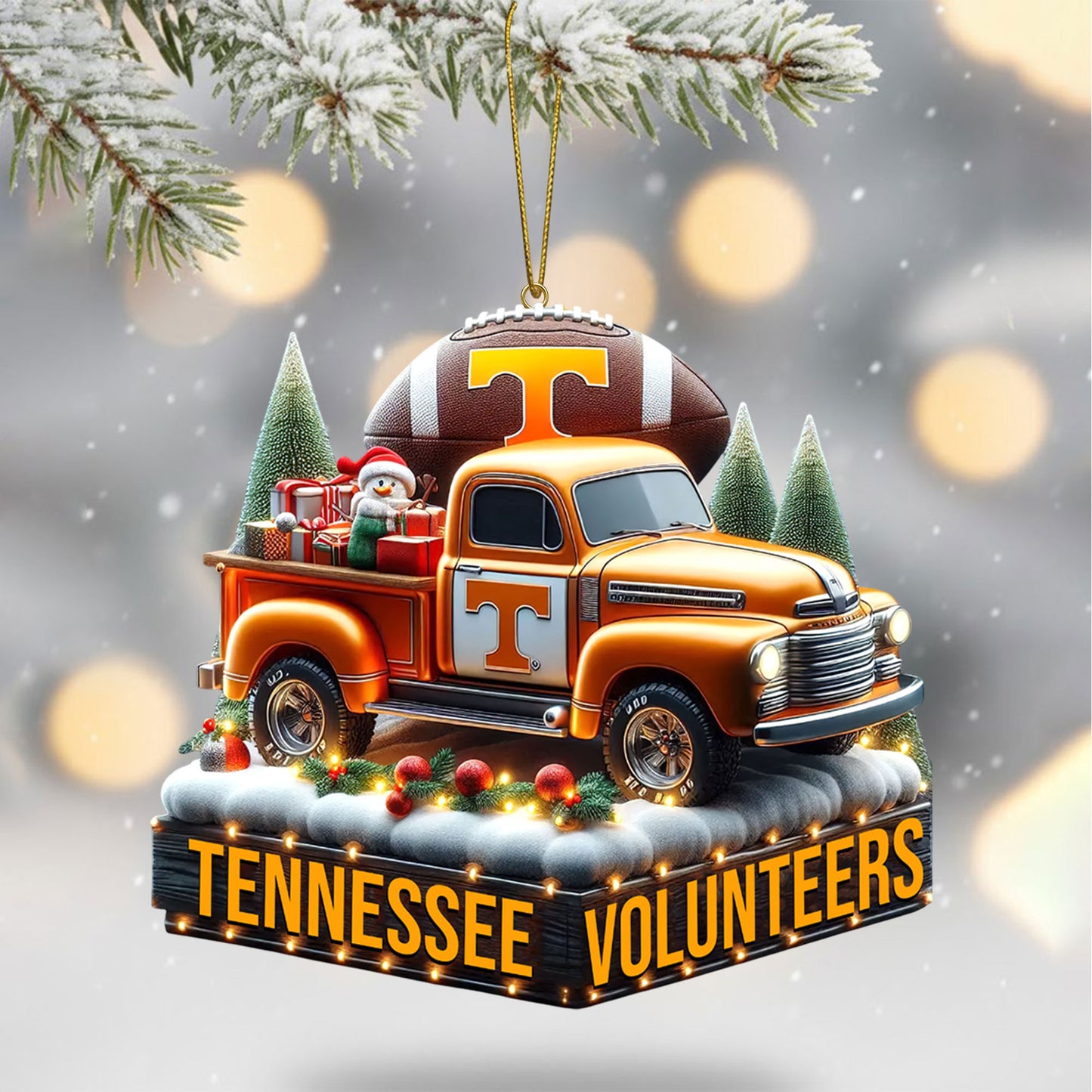 COMBO TVF CHRISTMAS TREE TOPPER WITH ORNAMENT DAT