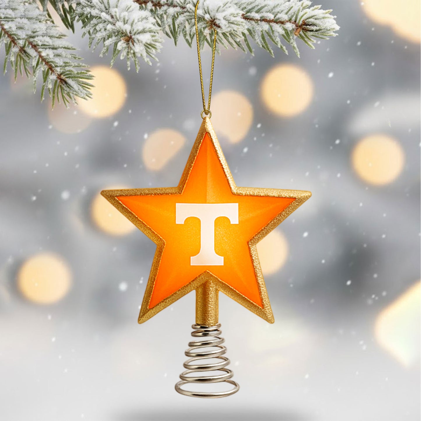 COMBO TVF CHRISTMAS TREE TOPPER WITH ORNAMENT DAT