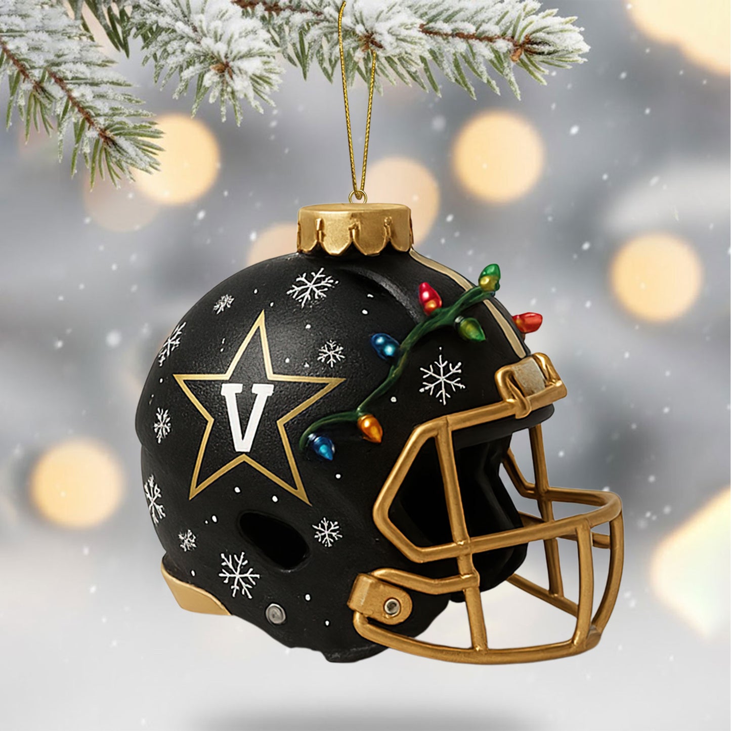 COMBO VDBC CHRISTMAS TREE TOPPER WITH ORNAMENT DAT