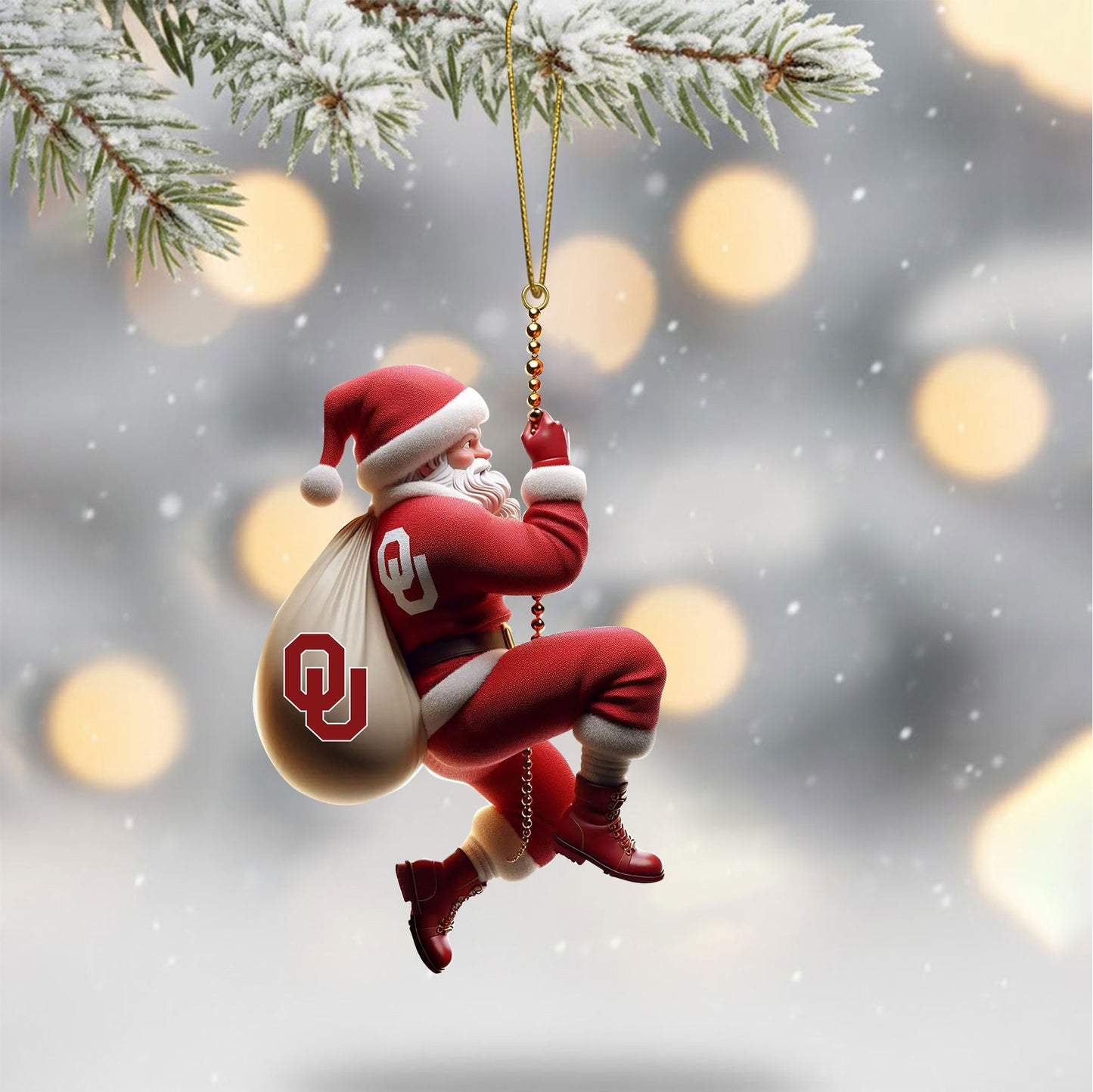 COMBO OSN CHRISTMAS TREE TOPPER WITH ORNAMENT DAT