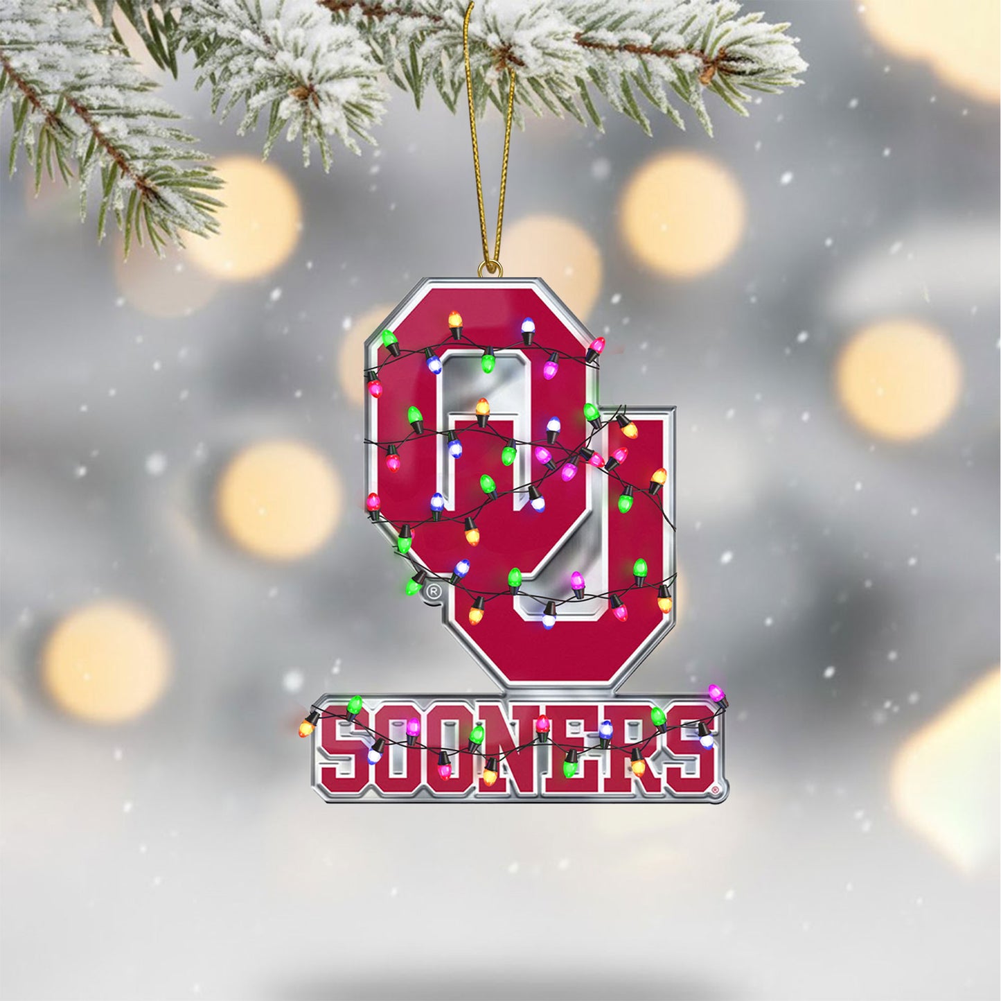 COMBO OSN CHRISTMAS TREE TOPPER WITH ORNAMENT DAT