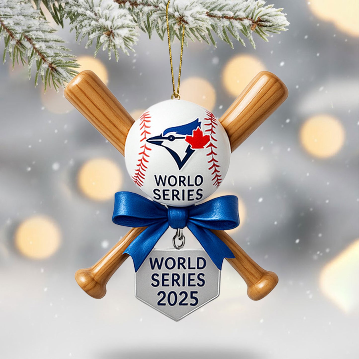 COMBO TBJ CHRISTMAS TREE TOPPER WITH ORNAMENT DAT