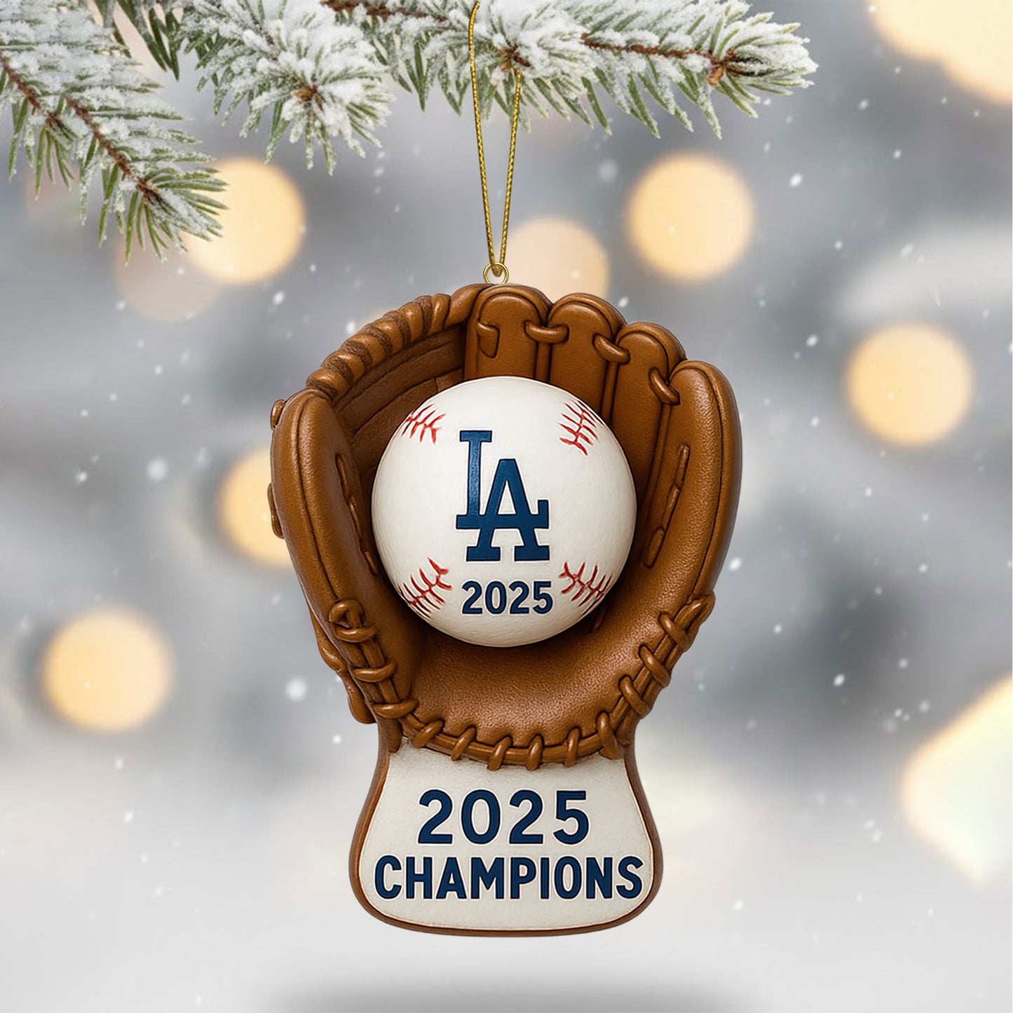 COMBO LAD CHRISTMAS TREE TOPPER WITH ORNAMENT DAT