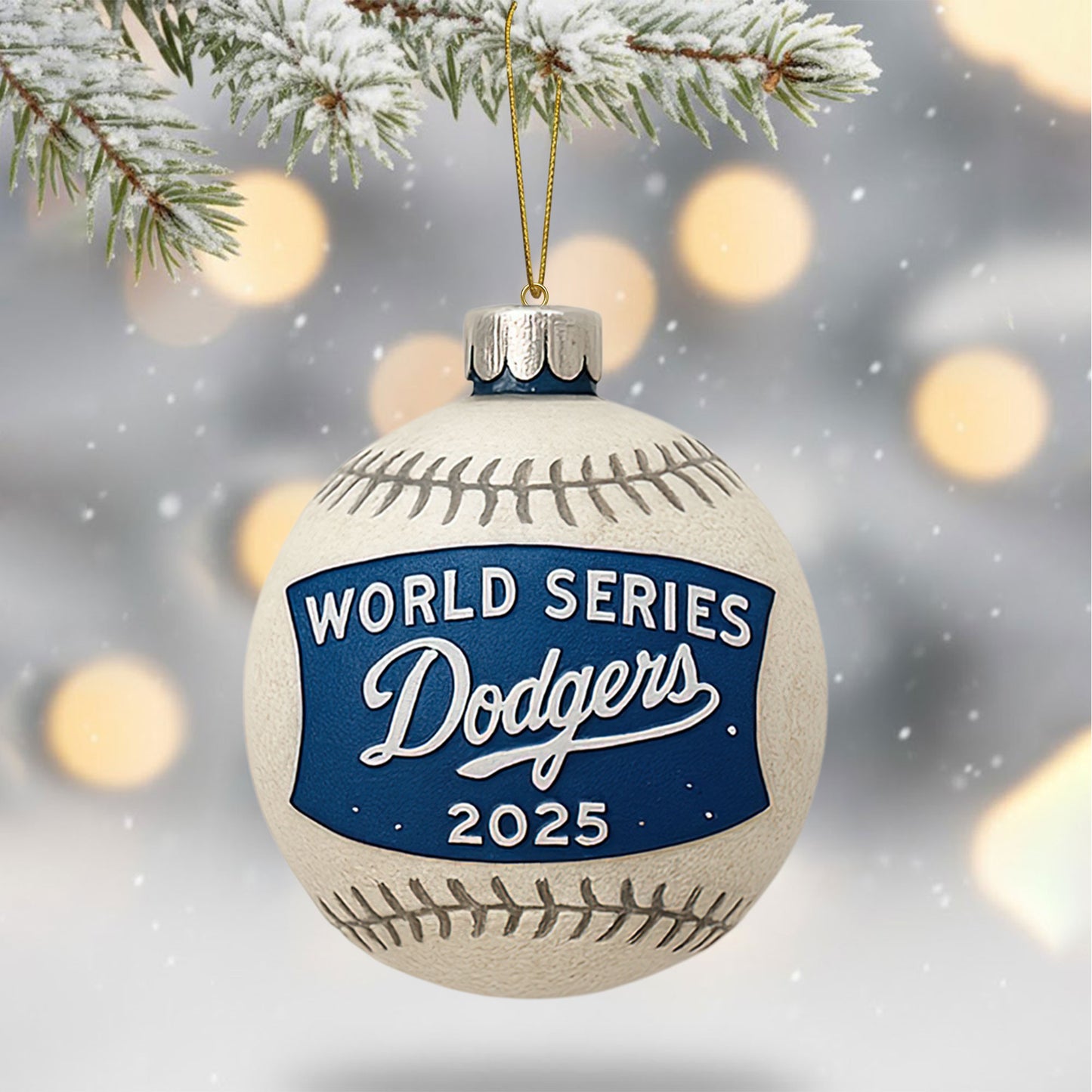 COMBO LAD CHRISTMAS TREE TOPPER WITH ORNAMENT DAT