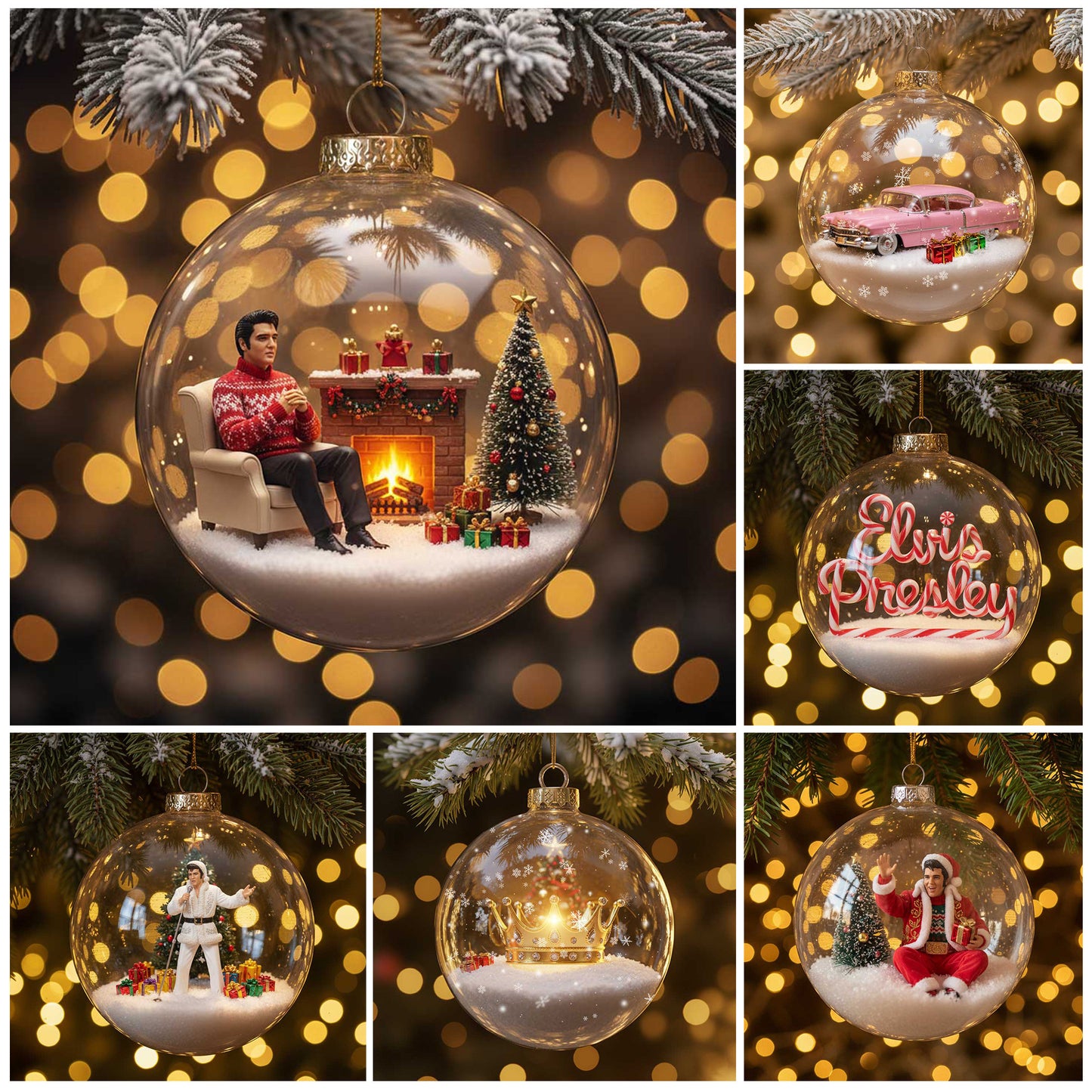 ELV Christmas Ornament HTTT