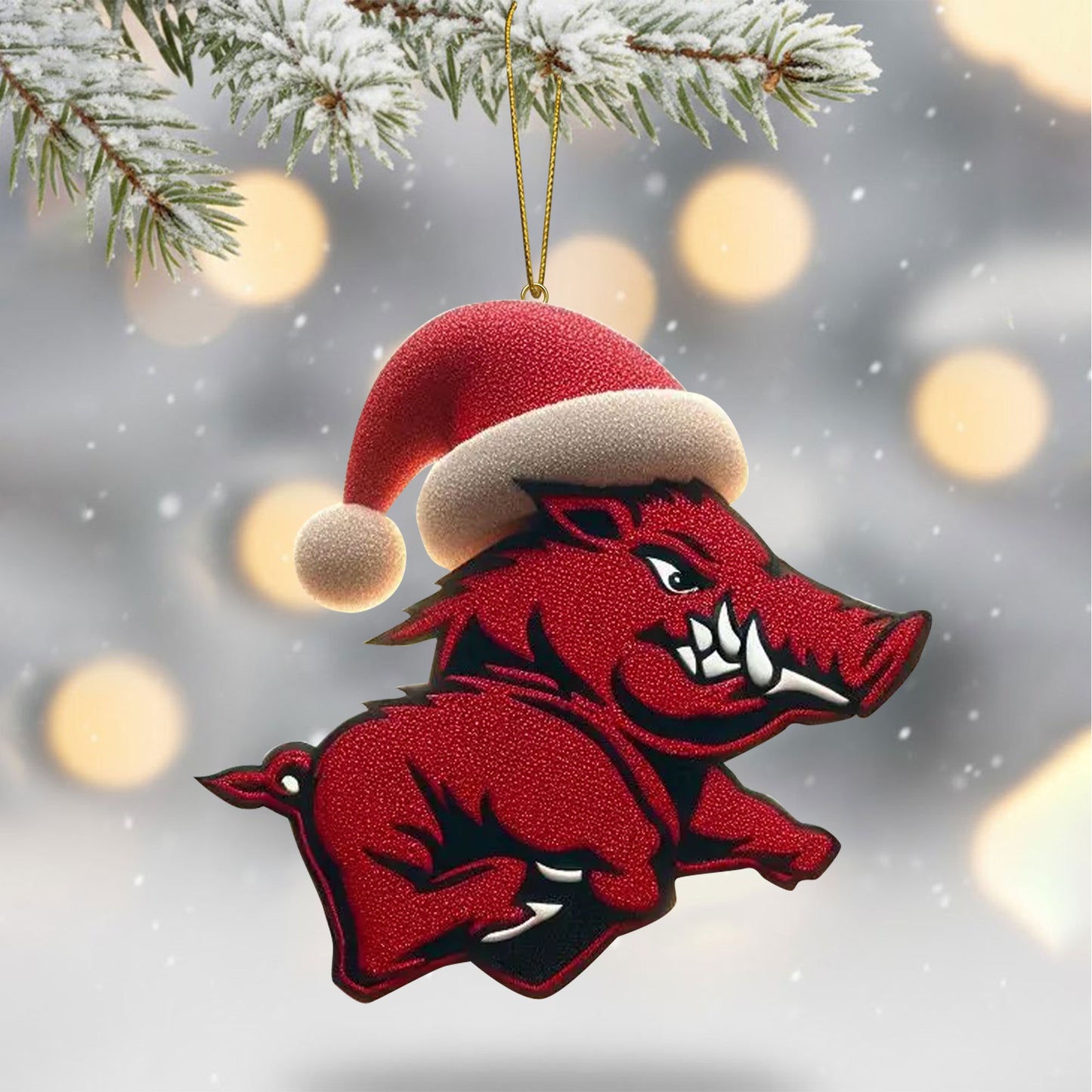 COMBO AKR CHRISTMAS TREE TOPPER WITH ORNAMENT DAT