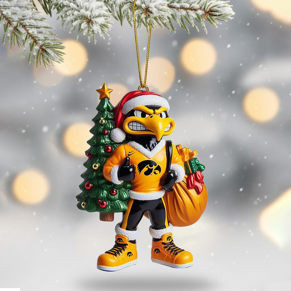 COMBO IWHK CHRISTMAS TREE TOPPER WITH ORNAMENT DAT