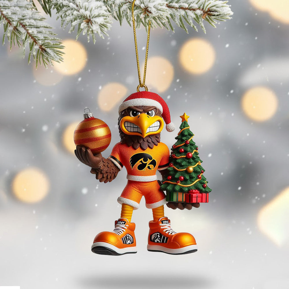 COMBO IWHK CHRISTMAS TREE TOPPER WITH ORNAMENT DAT