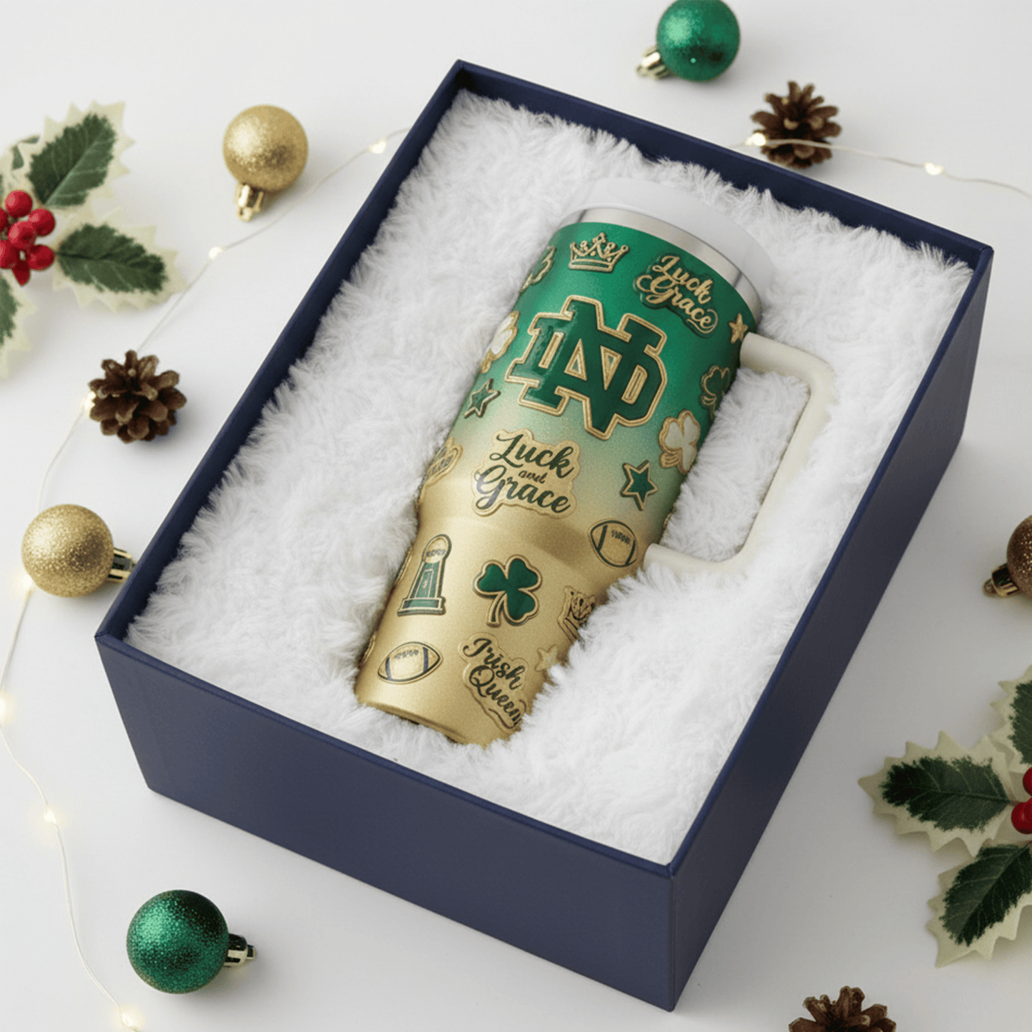 NDFI 40oz Tumbler With Handle LNTH