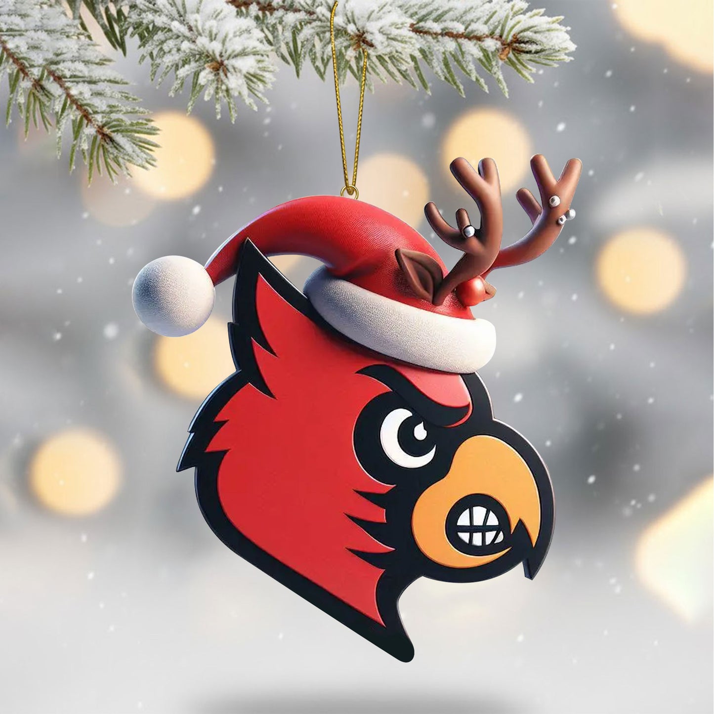 COMBO LVC CHRISTMAS TREE TOPPER WITH ORNAMENT DAT