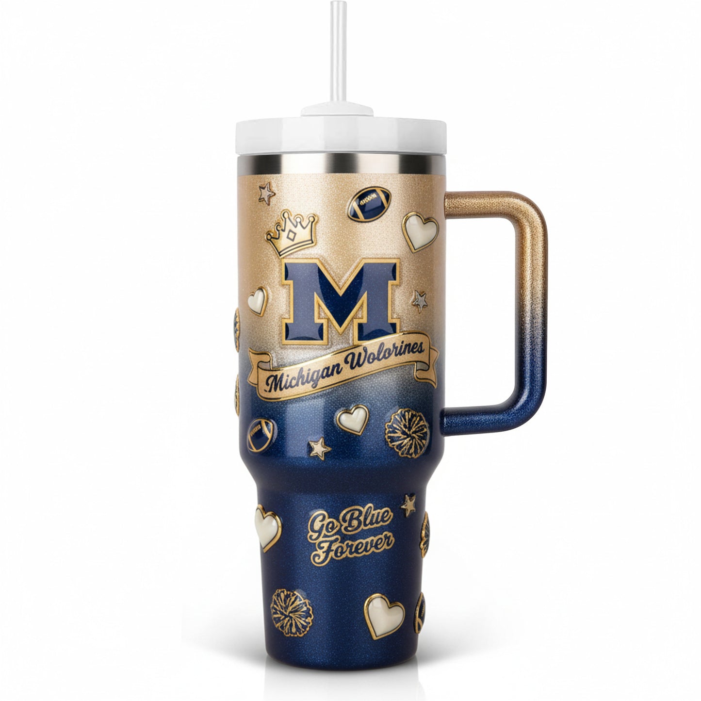 MWR 40oz Tumbler With Handle LNTH