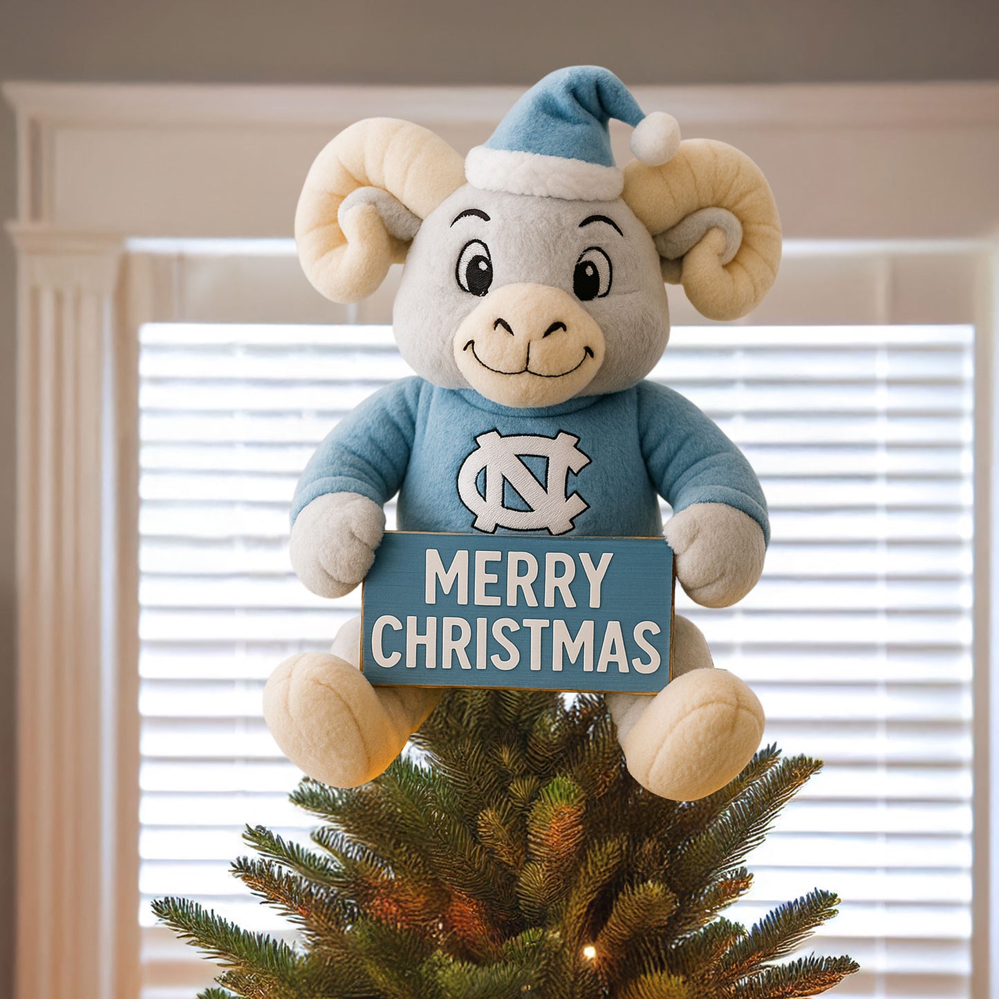 COMBO NCTH CHRISTMAS TREE TOPPER WITH ORNAMENT DAT