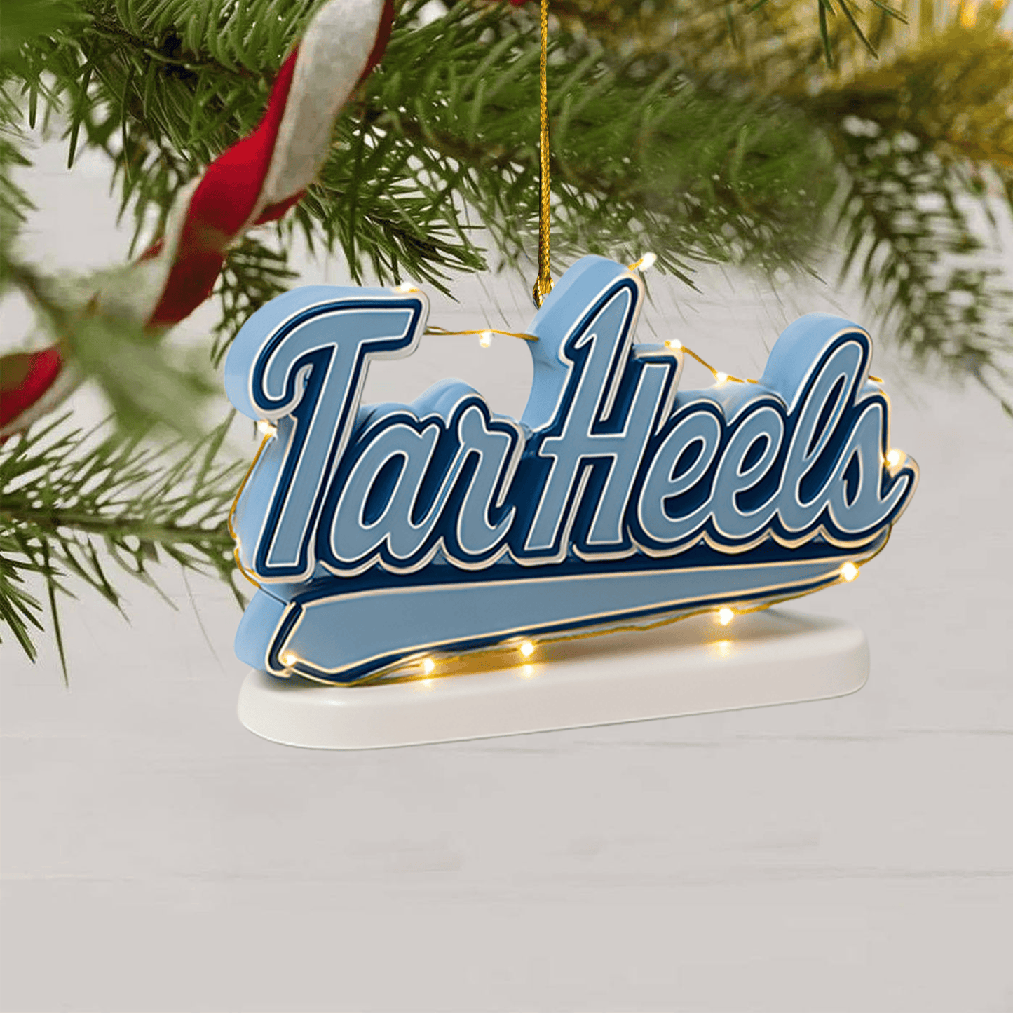 COMBO NCTH CHRISTMAS TREE TOPPER WITH ORNAMENT DAT