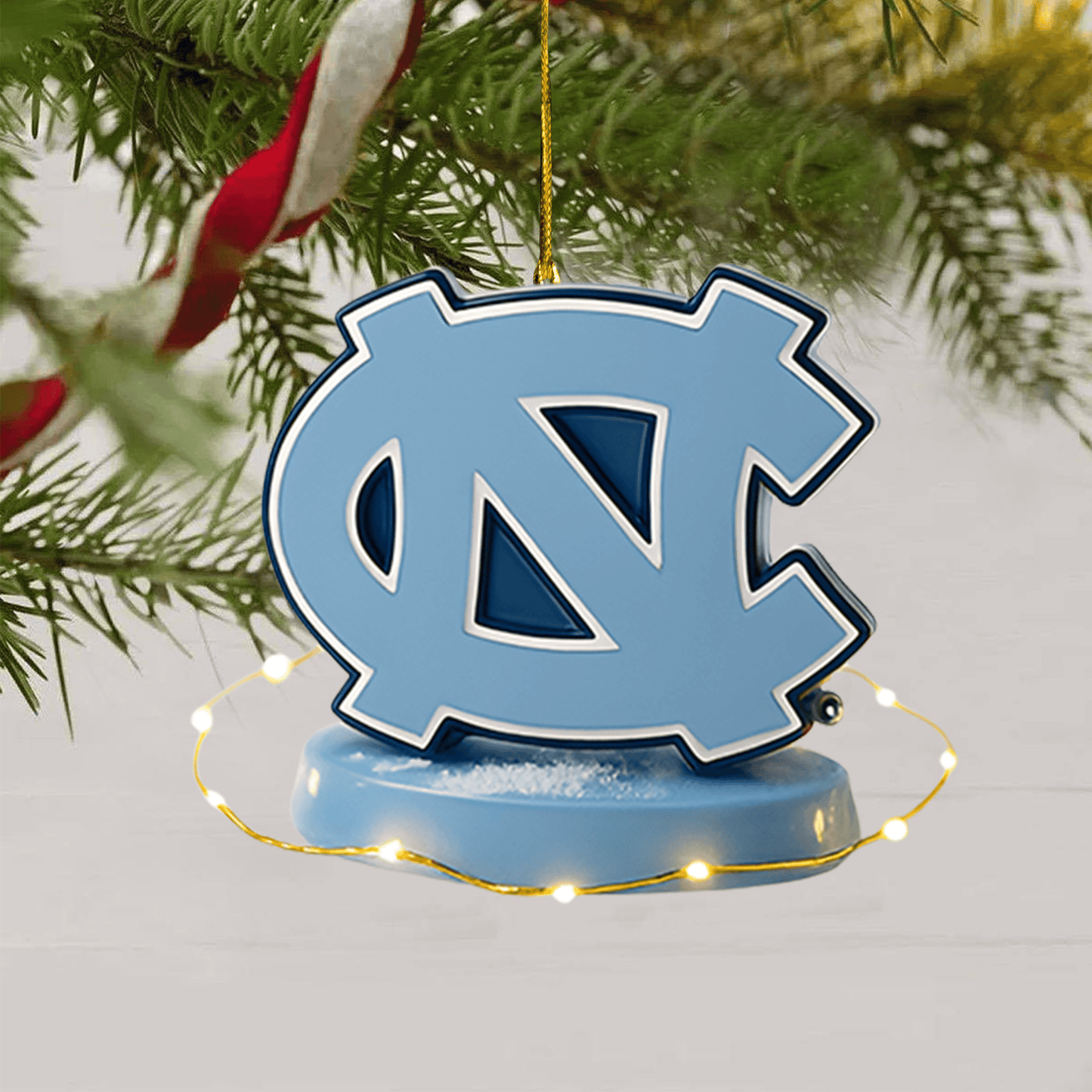 COMBO NCTH CHRISTMAS TREE TOPPER WITH ORNAMENT DAT