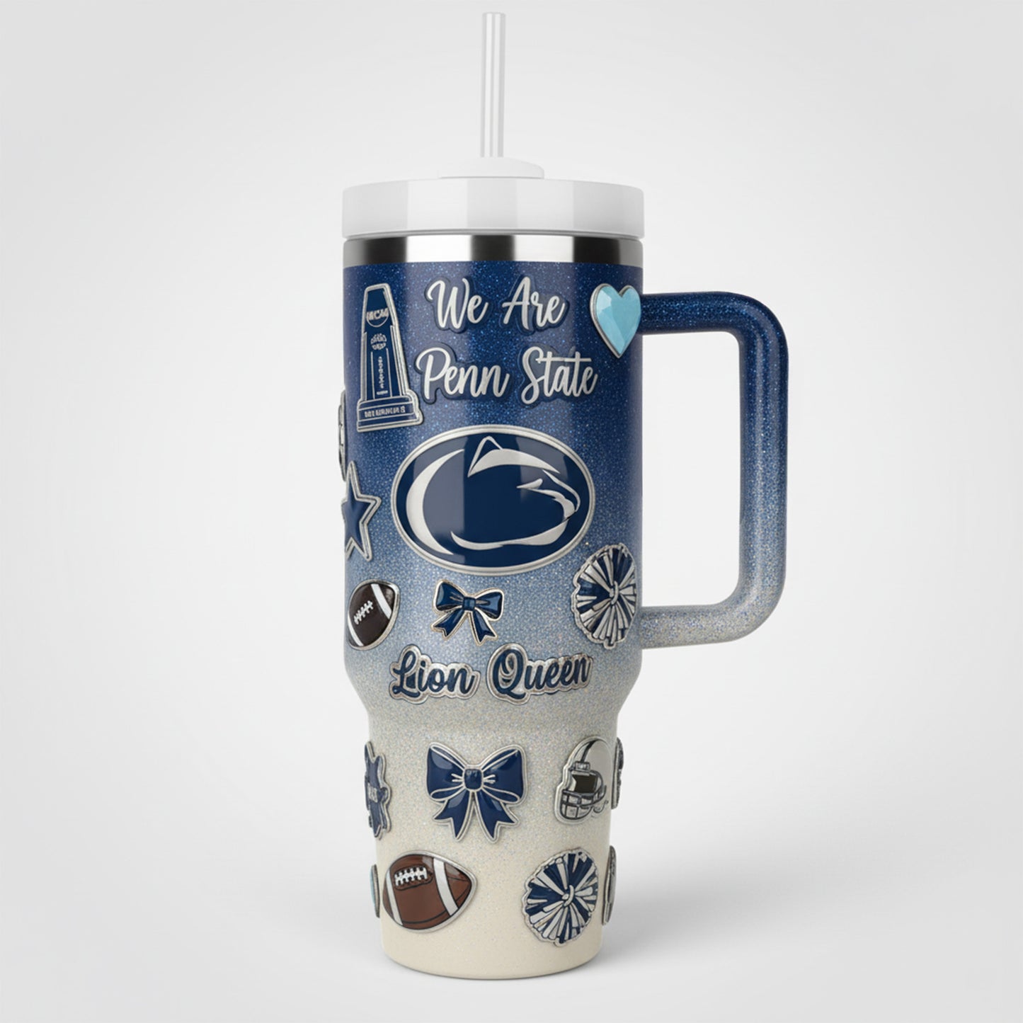 PSNL 40oz Tumbler With Handle LNTH