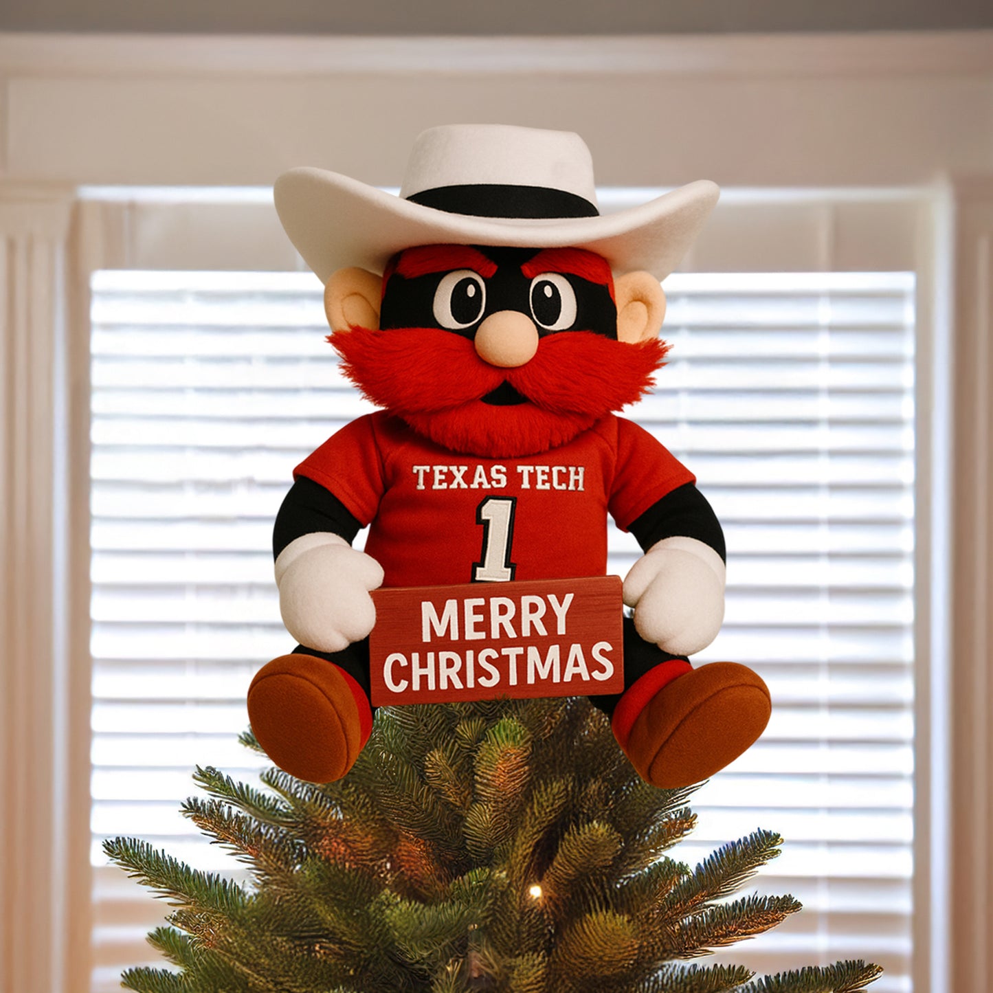 COMBO TTRR CHRISTMAS TREE TOPPER WITH ORNAMENT DAT