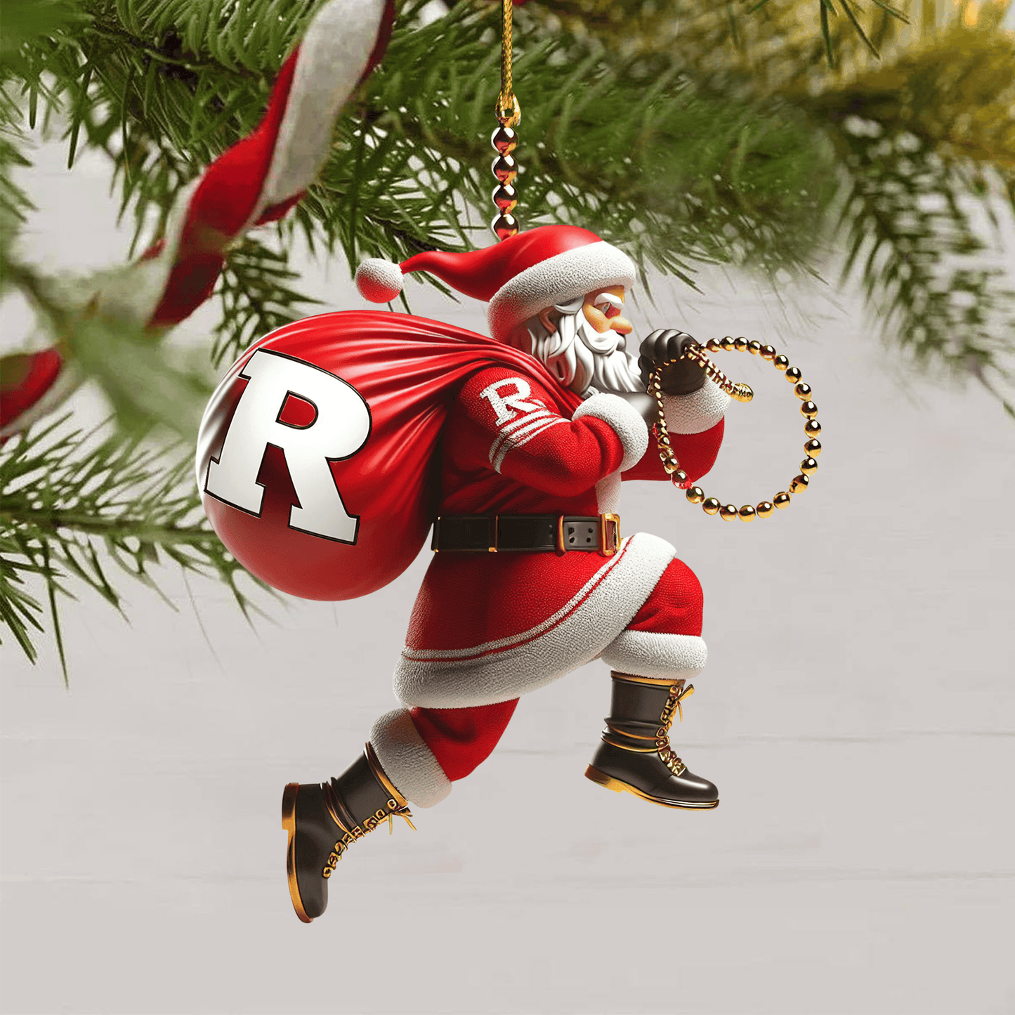 COMBO RSK CHRISTMAS TREE TOPPER WITH ORNAMENT DAT