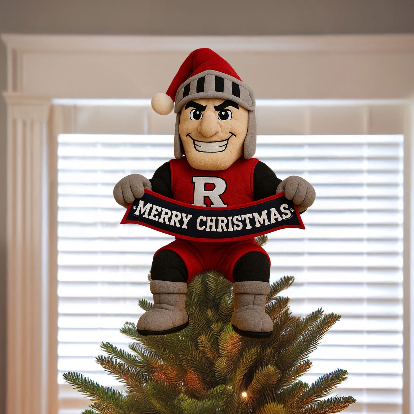 COMBO RSK CHRISTMAS TREE TOPPER WITH ORNAMENT DAT