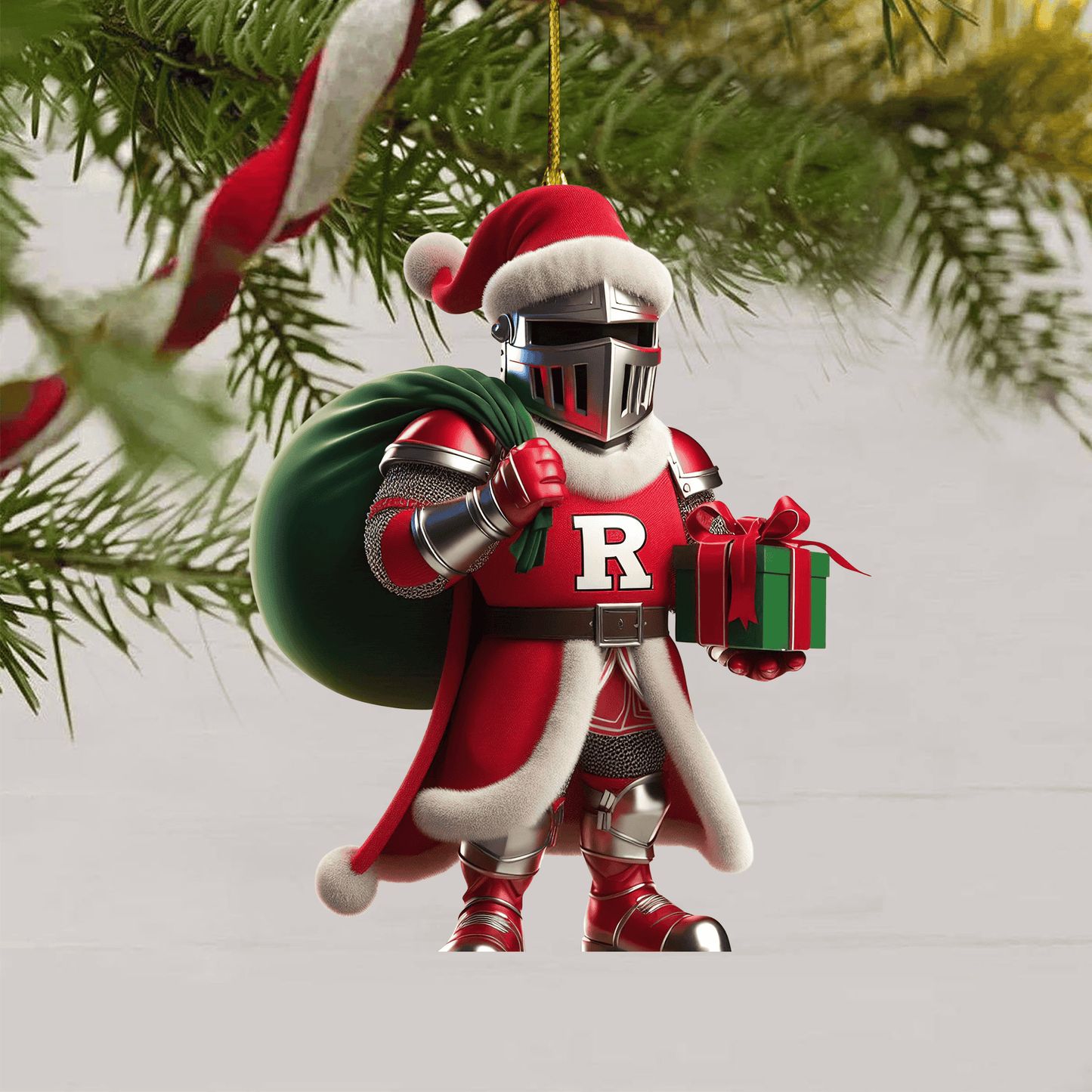 COMBO RSK CHRISTMAS TREE TOPPER WITH ORNAMENT DAT