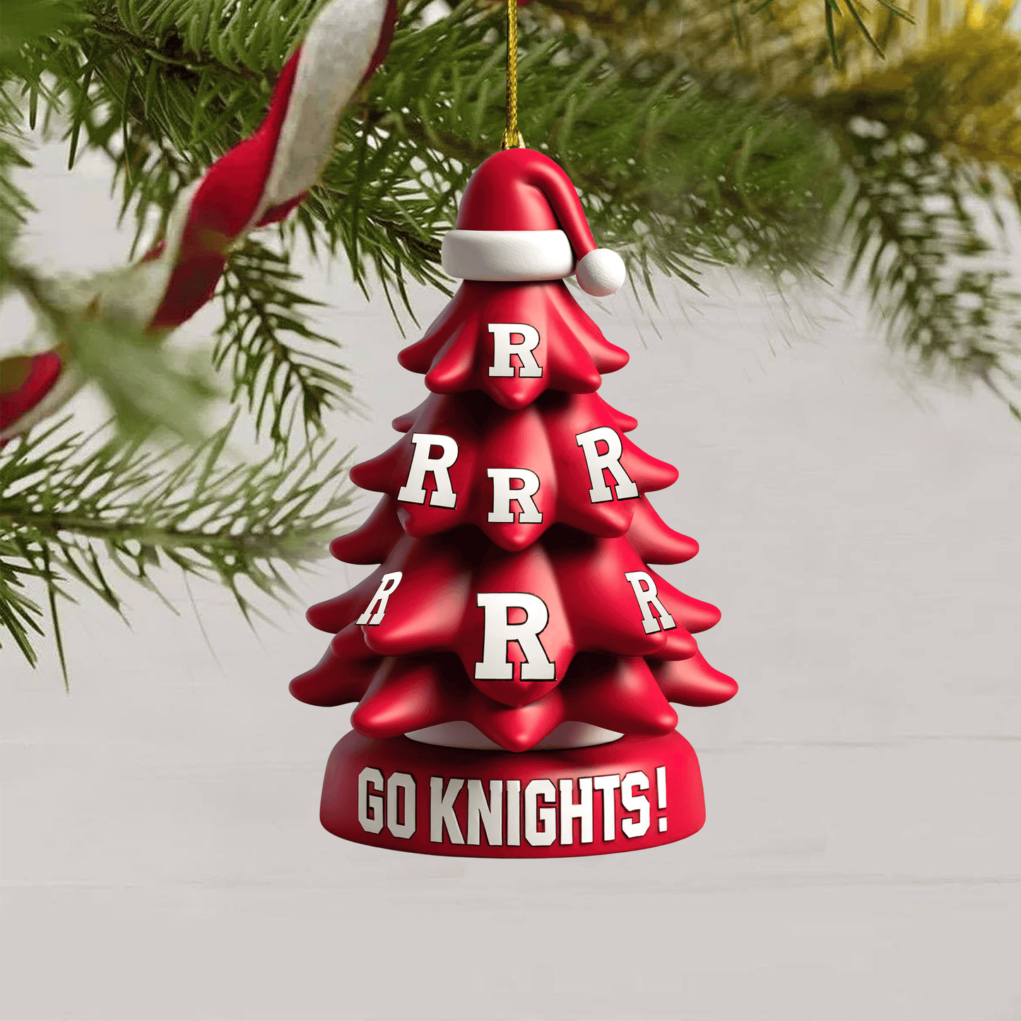 COMBO RSK CHRISTMAS TREE TOPPER WITH ORNAMENT DAT