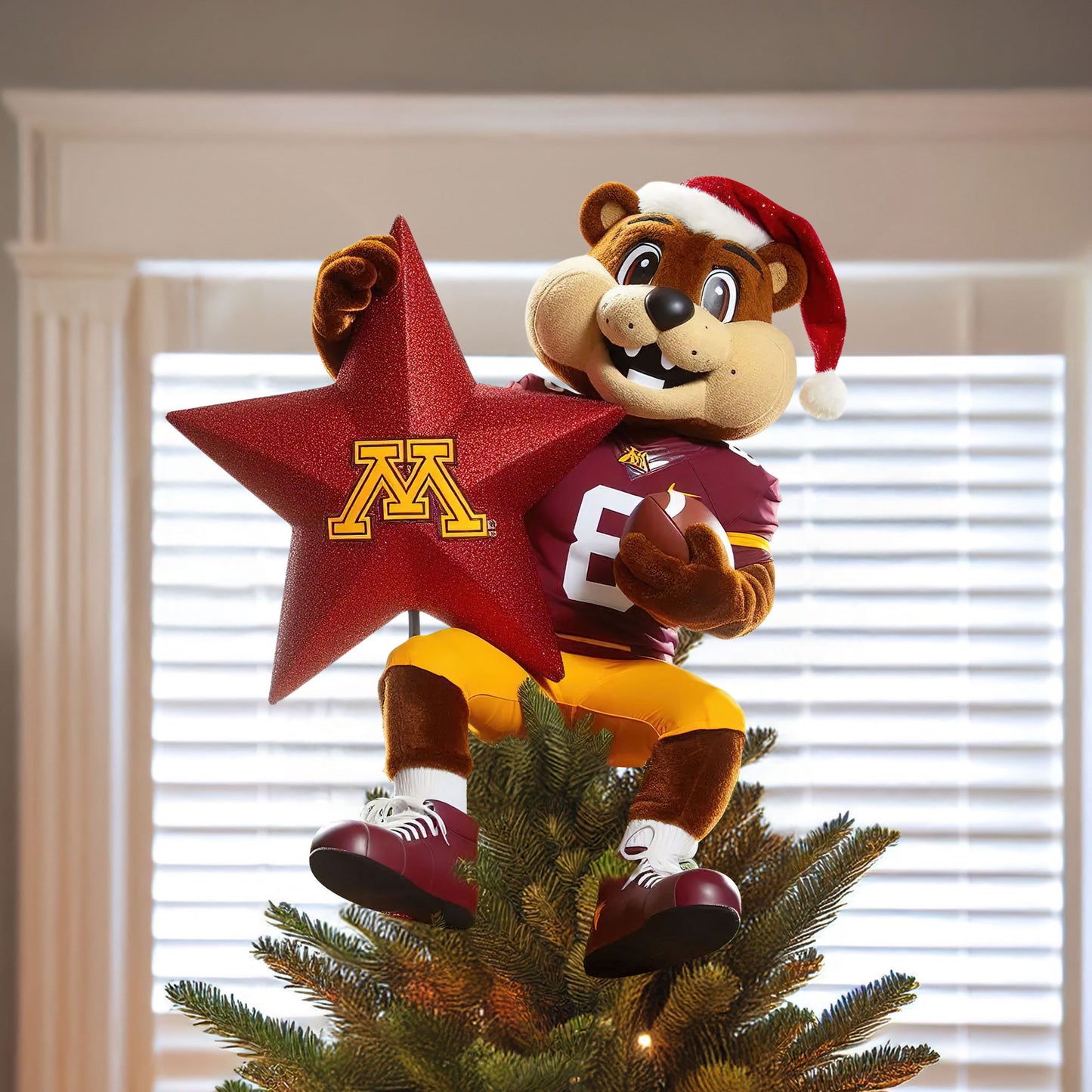 COMBO MGG CHRISTMAS TREE TOPPER WITH ORNAMENT DAT