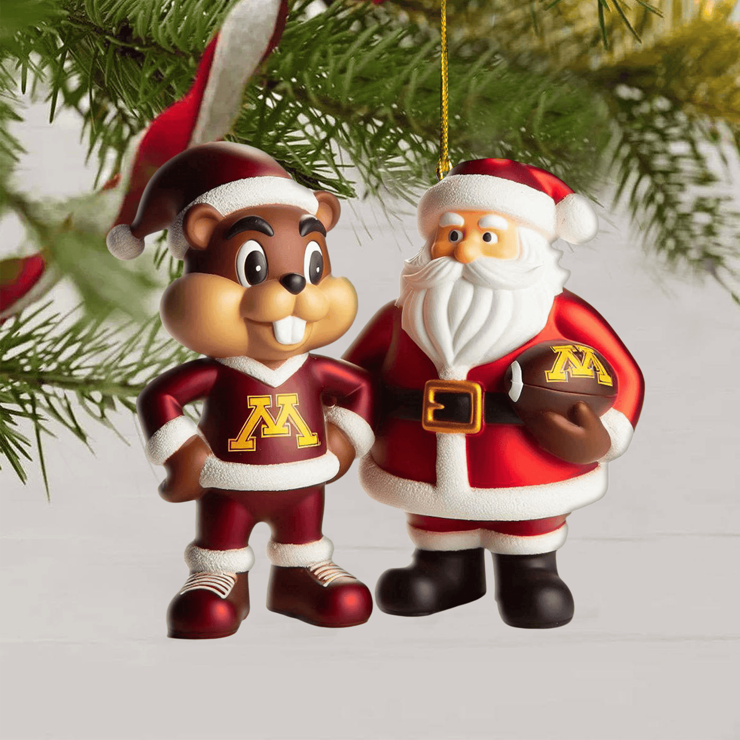 COMBO MGG CHRISTMAS TREE TOPPER WITH ORNAMENT DAT