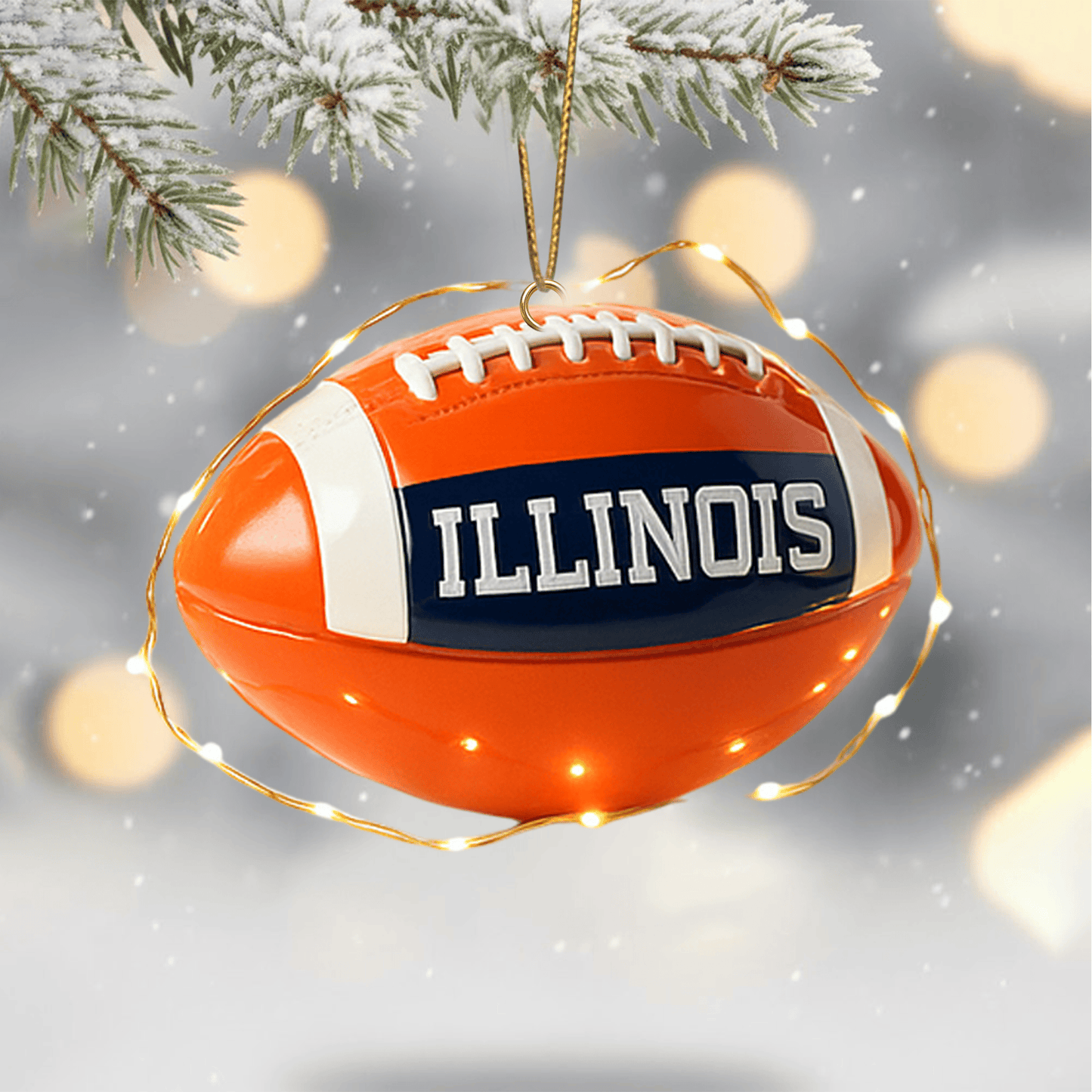 COMBO IFI CHRISTMAS TREE TOPPER WITH ORNAMENT DAT