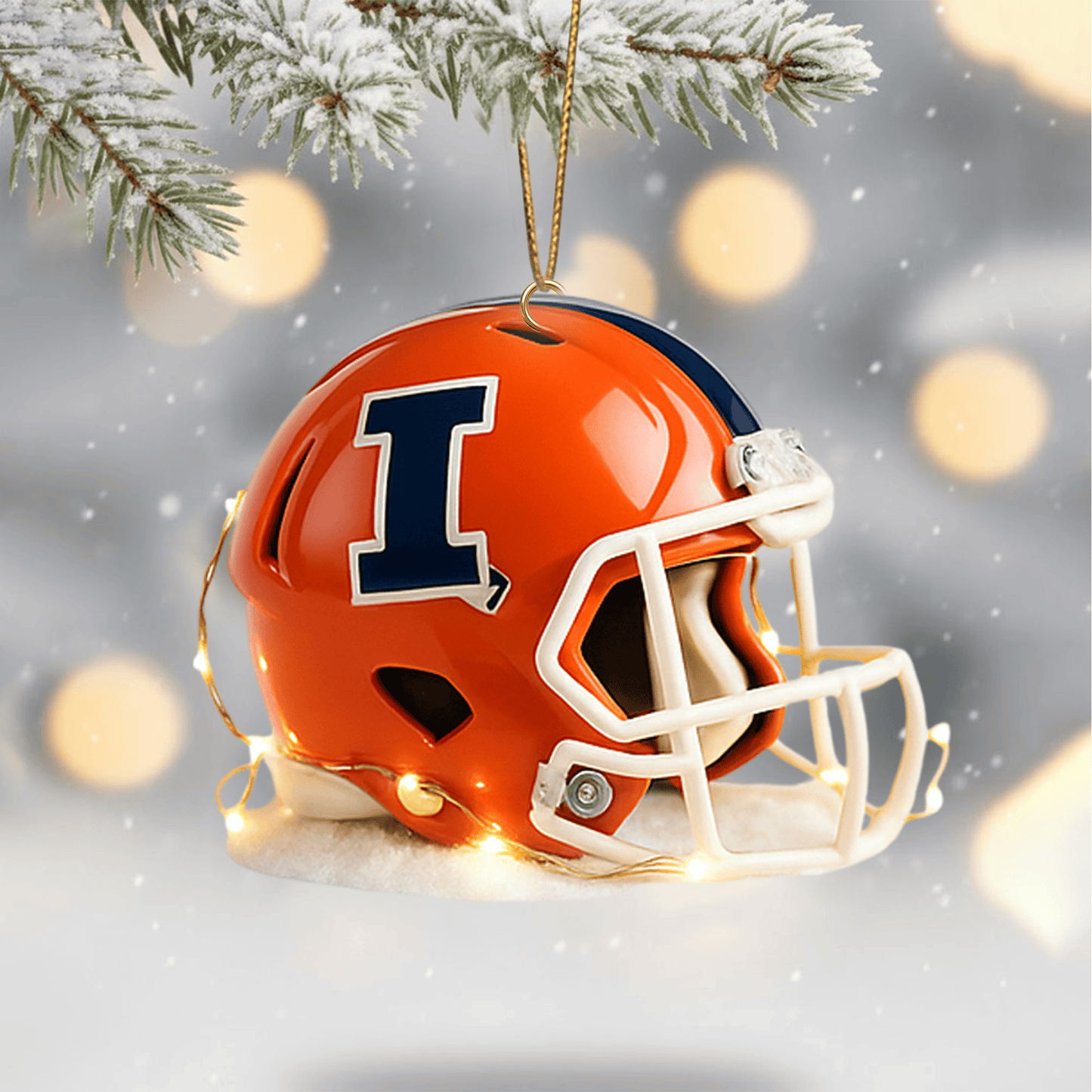 COMBO IFI CHRISTMAS TREE TOPPER WITH ORNAMENT DAT